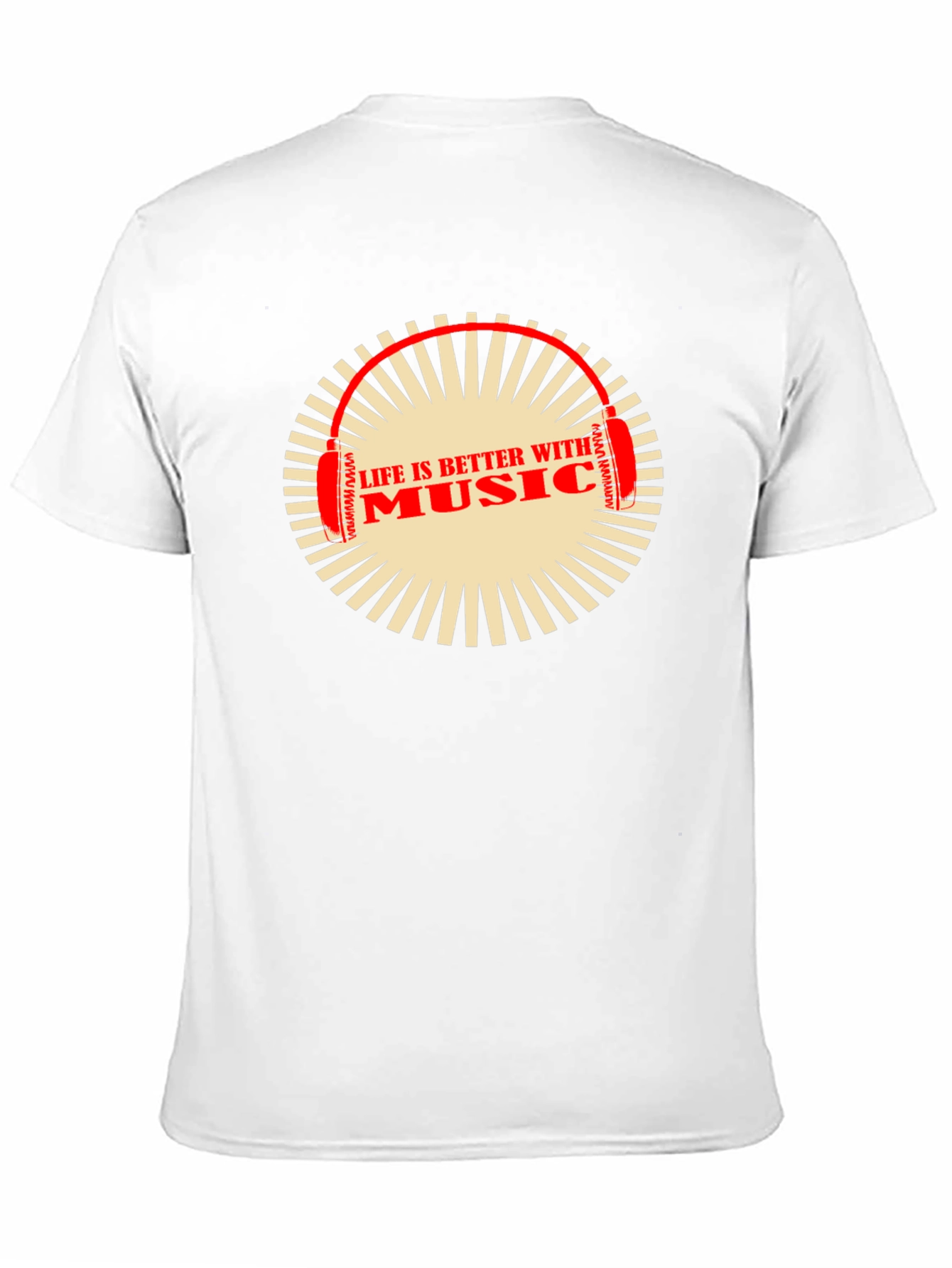 Black Music Lover Black T-Shirt view 11