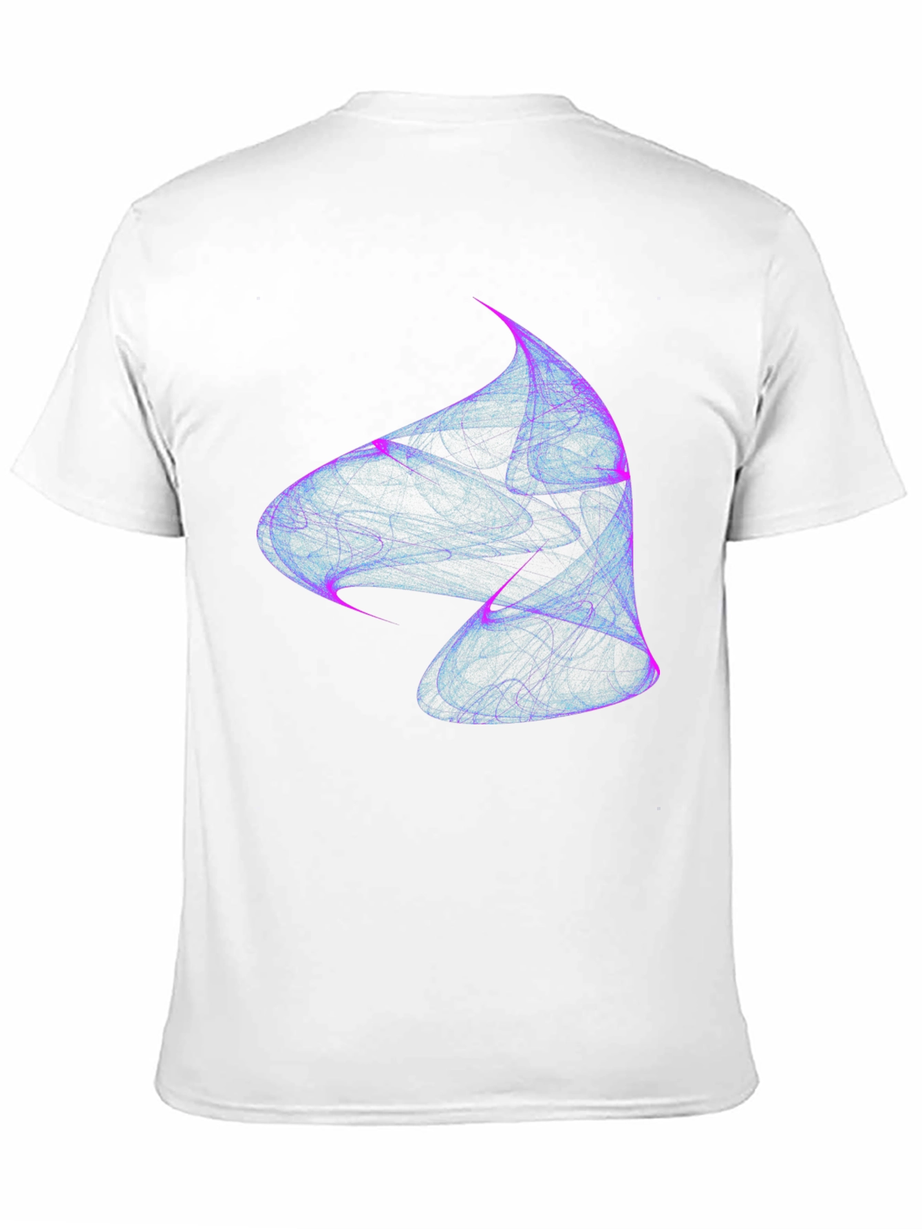 Abstract Swirl Tee - Modern Graphic Print - 11
