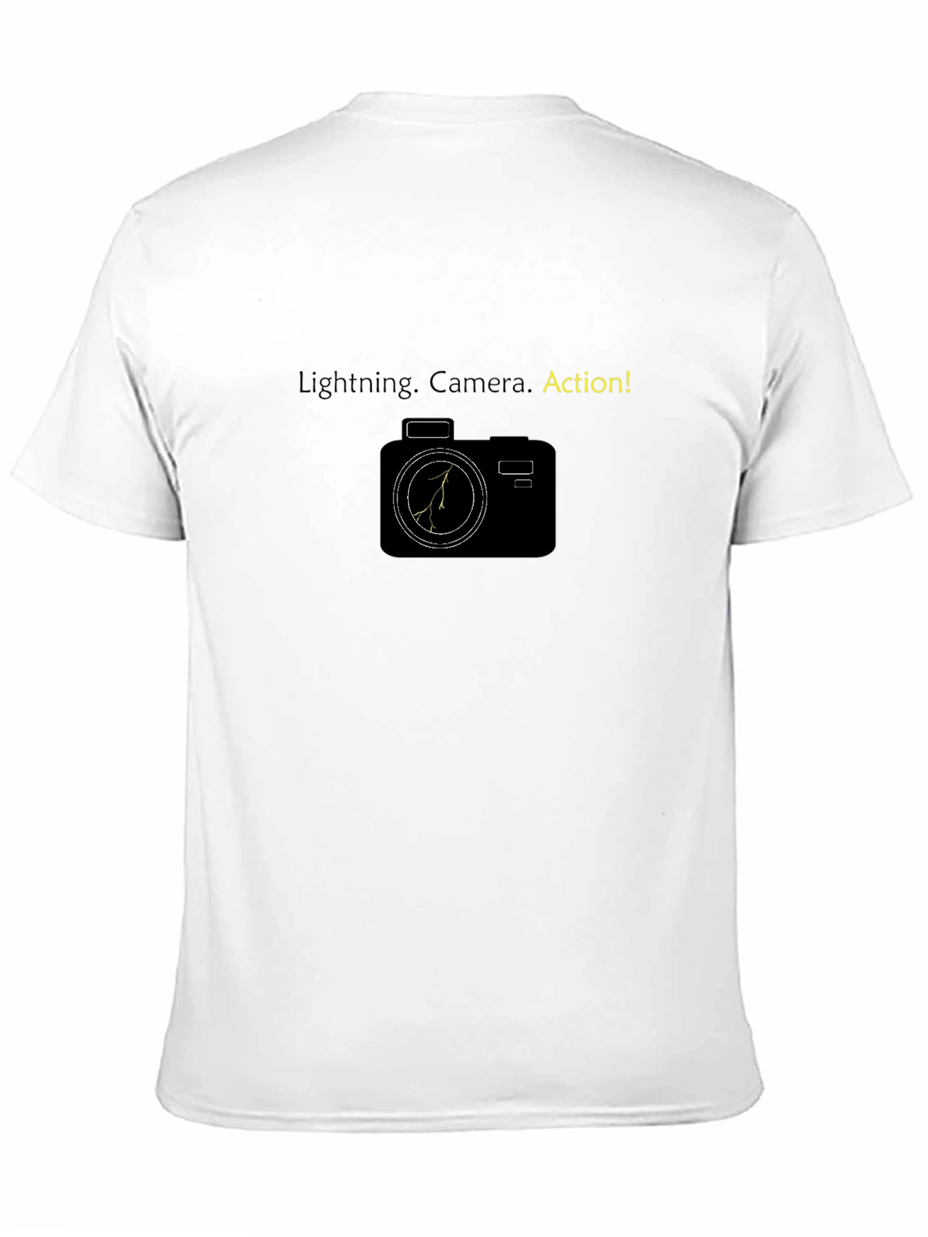 Lightning Camera Action T-Shirt - 11
