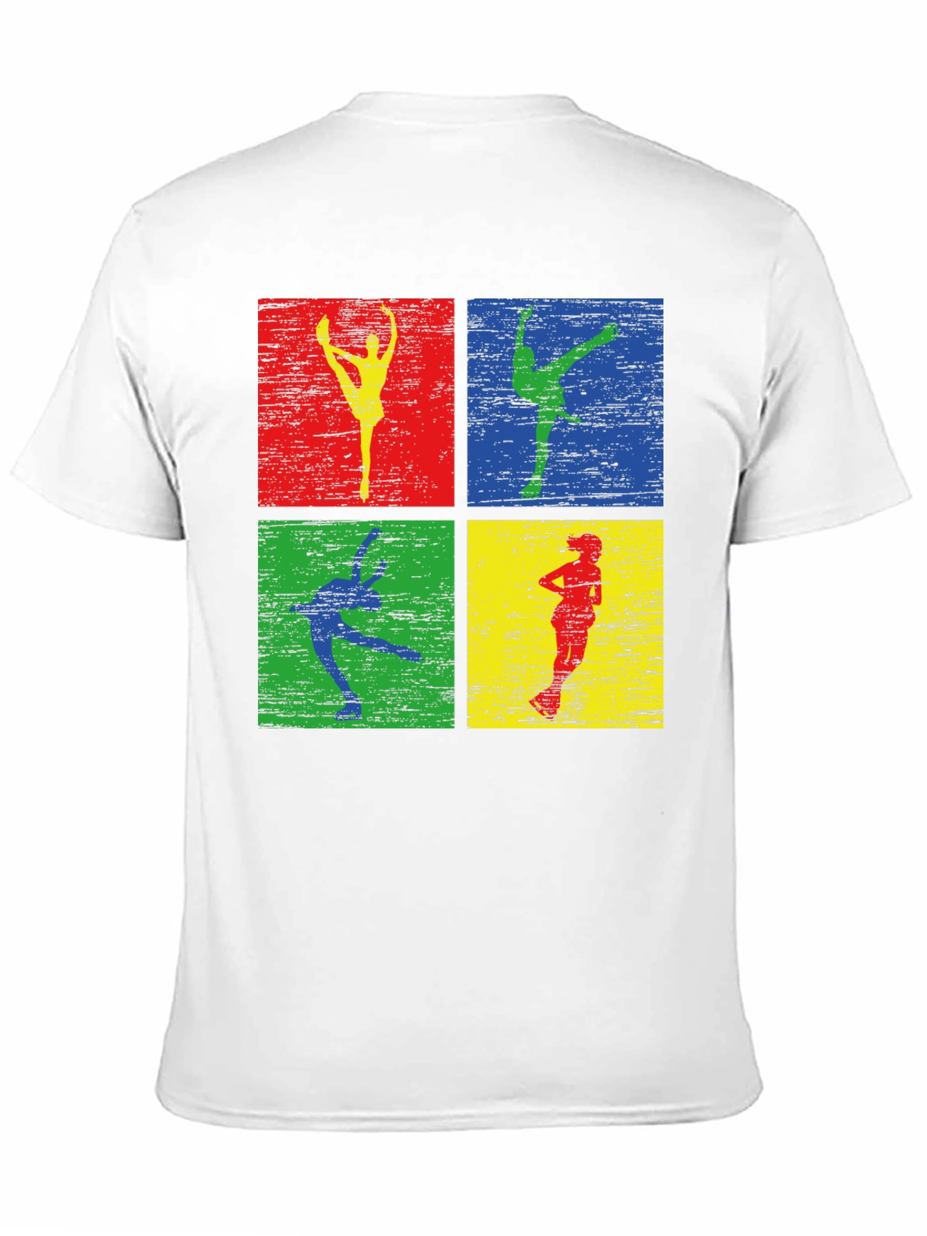 Black Retro Dancer Graphic Tee - Men's Black T-Shirt view 11