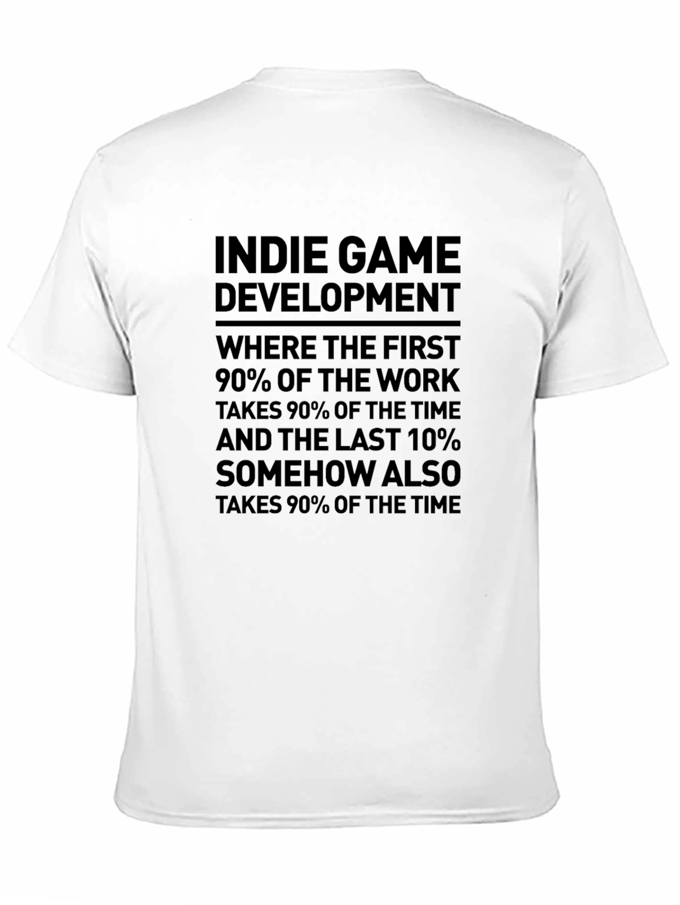 Black Indie Game Developer T-Shirt - Funny Programmer Tee view 11