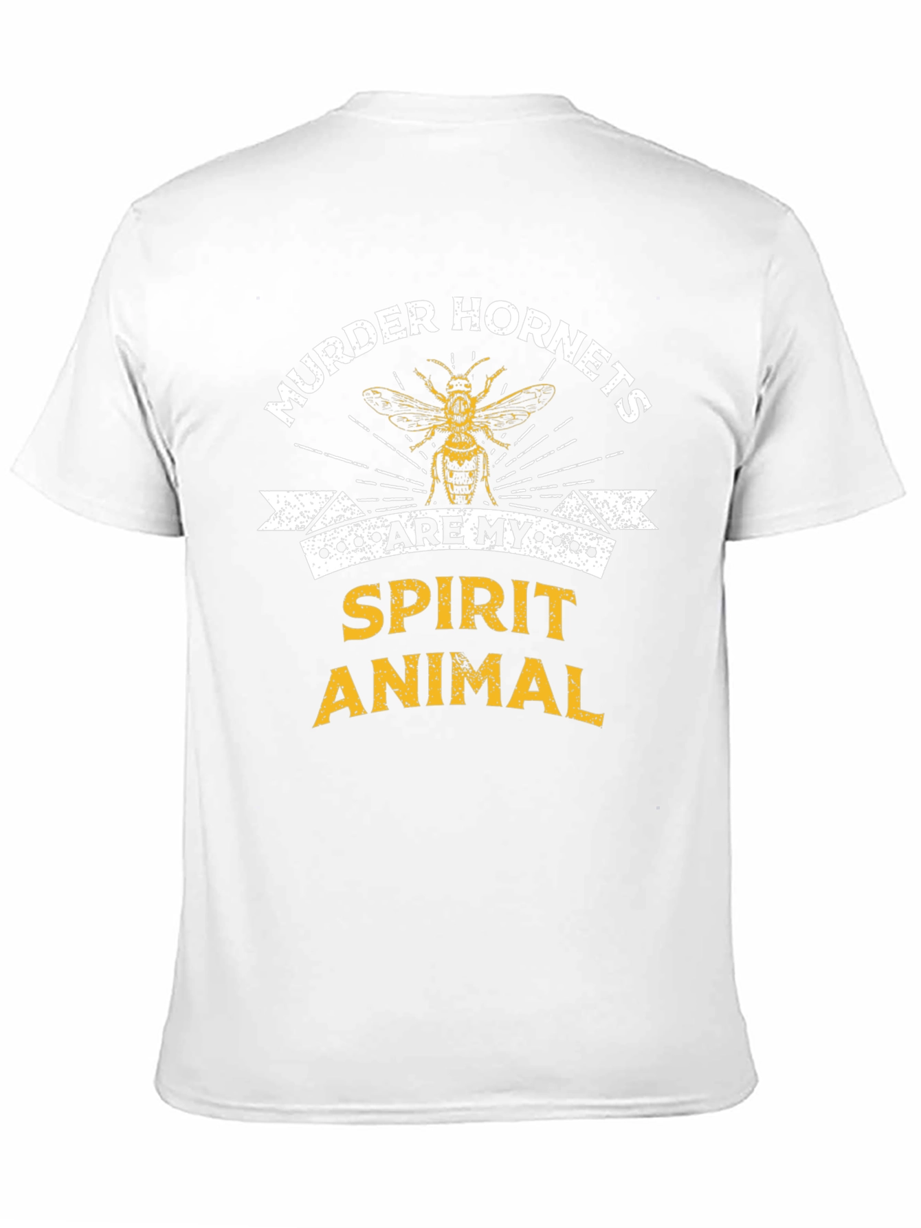 Black Murder Hornets Spirit Animal Graphic Tee view 11