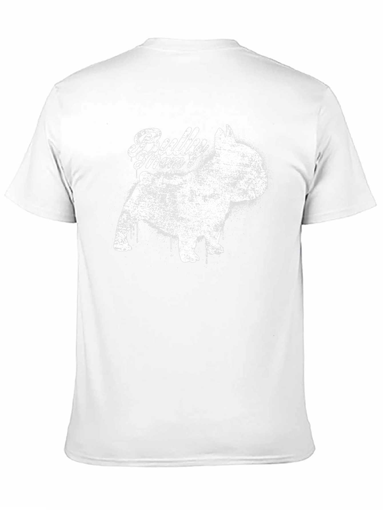 Black Bully Mom Dog Graphic Tee - Black view 11