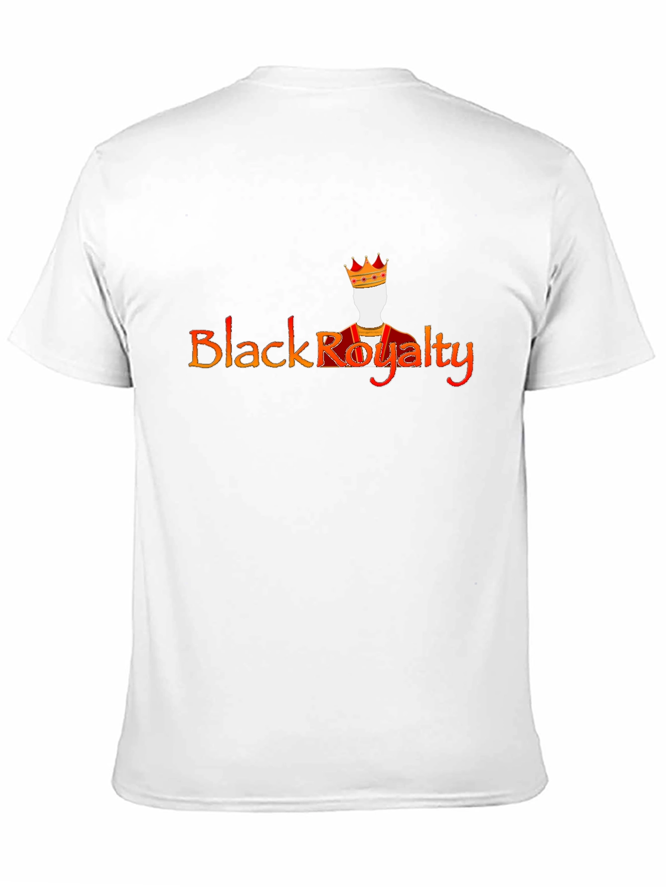 Black Black Royalty Graphic Tee - Statement Shirt view 11