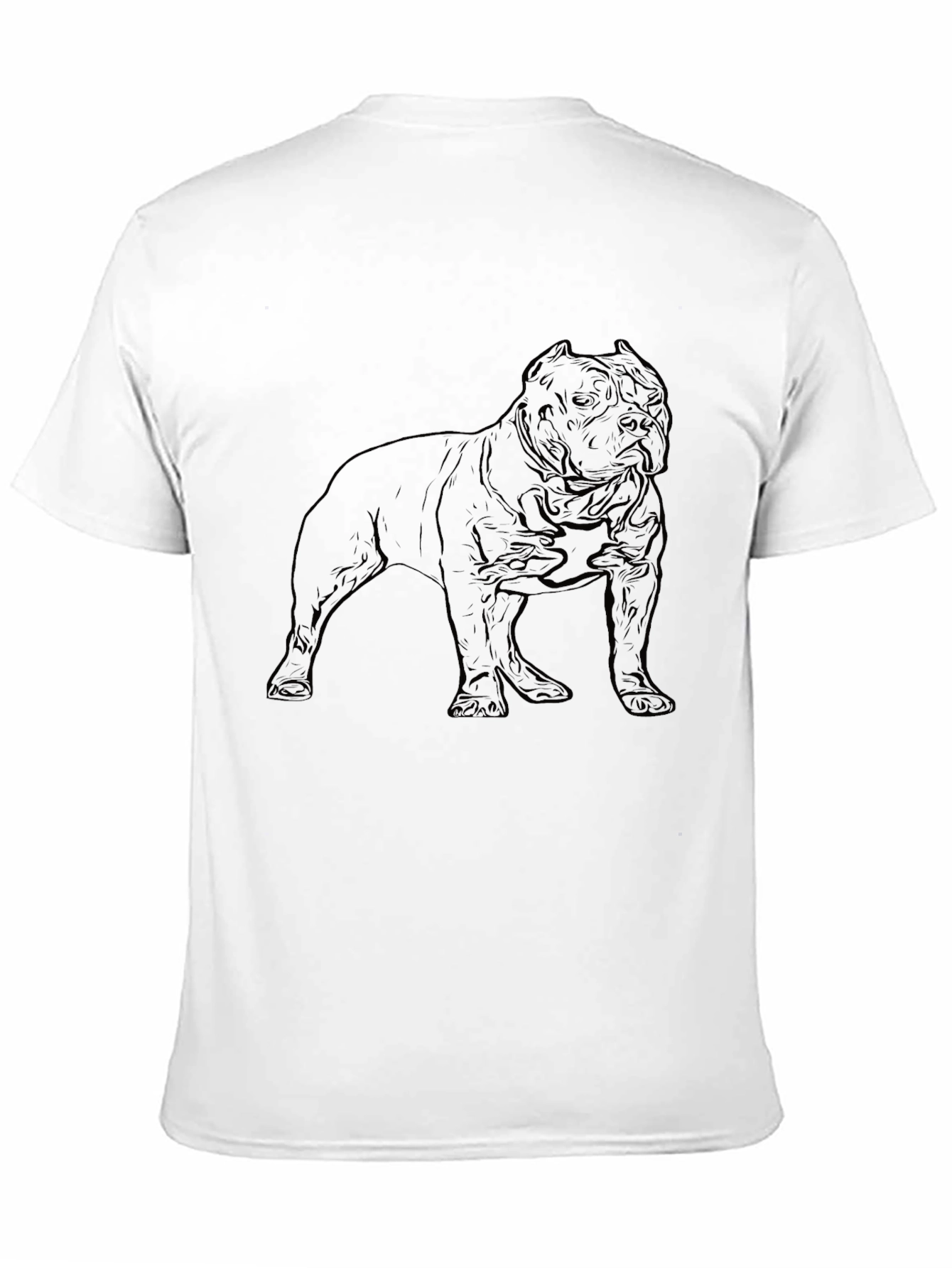 Black Dog Graphic Tee - Black Cotton Blend view 11