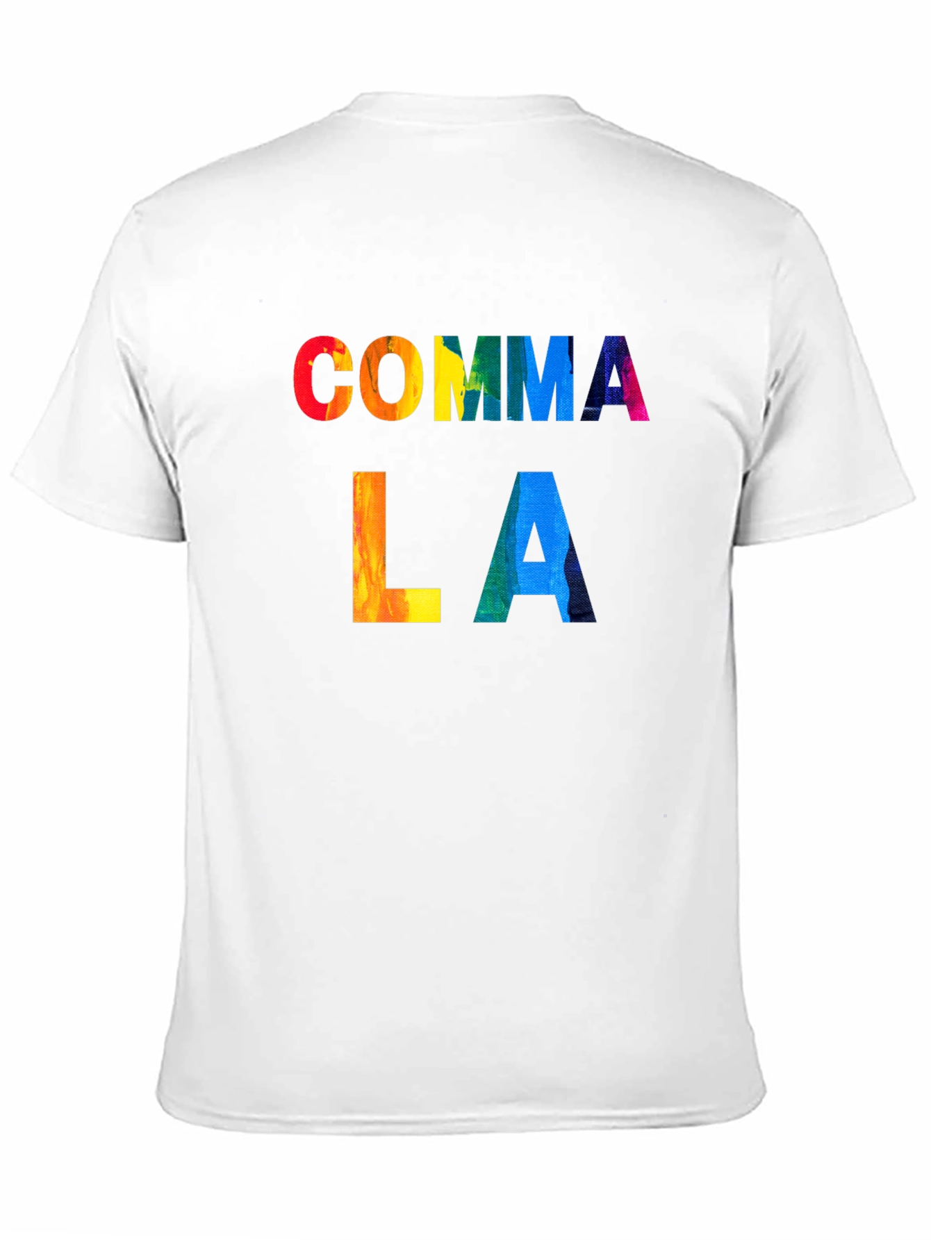 Black Comma LA Rainbow T-Shirt view 11