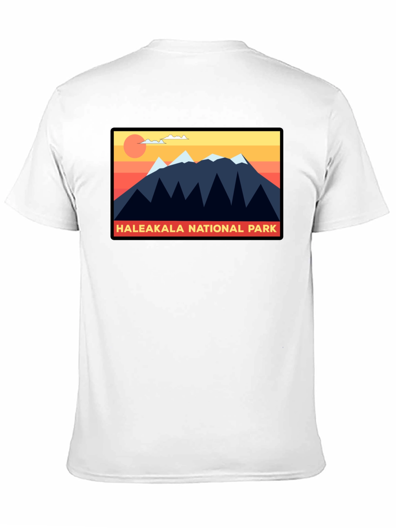 Black Haleakala National Park Graphic T-Shirt view 11