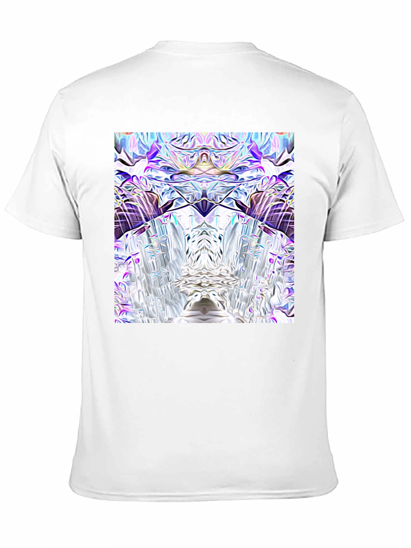 Black Abstract Art Black T-Shirt view 11