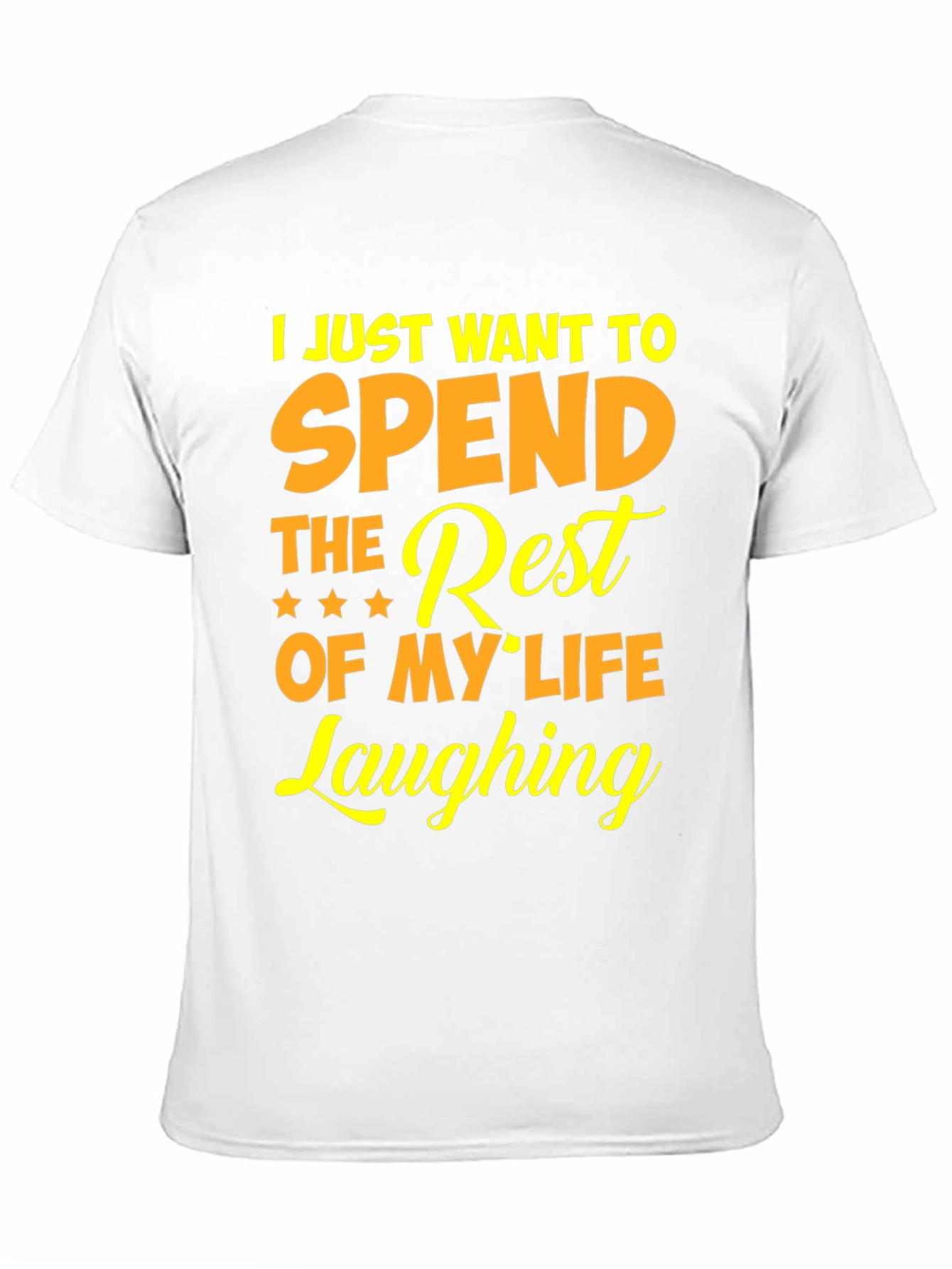 Black Laughing Rest of My Life Graphic Tee view 11