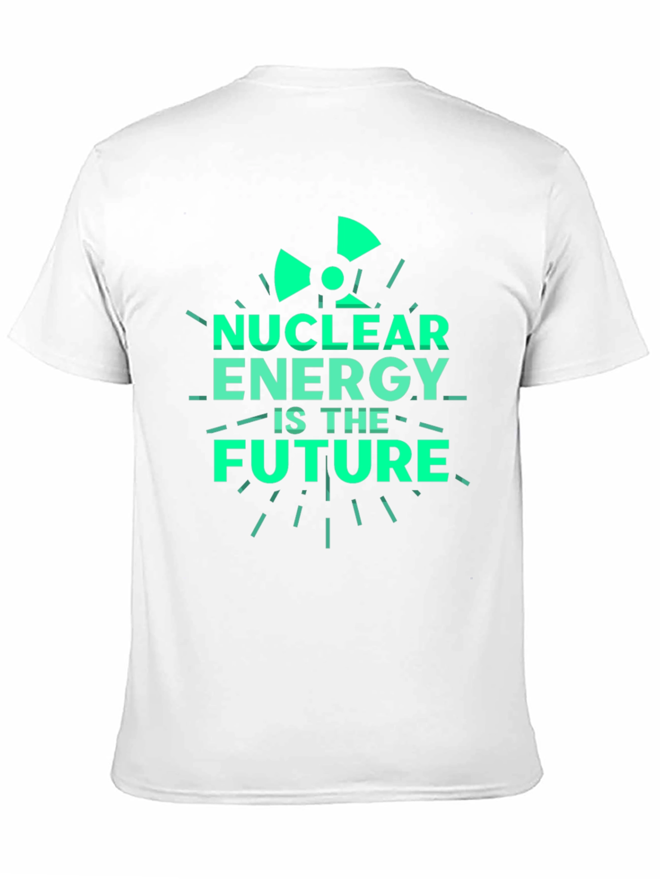 Black Nuclear Energy is the Future Black T-Shirt view 11