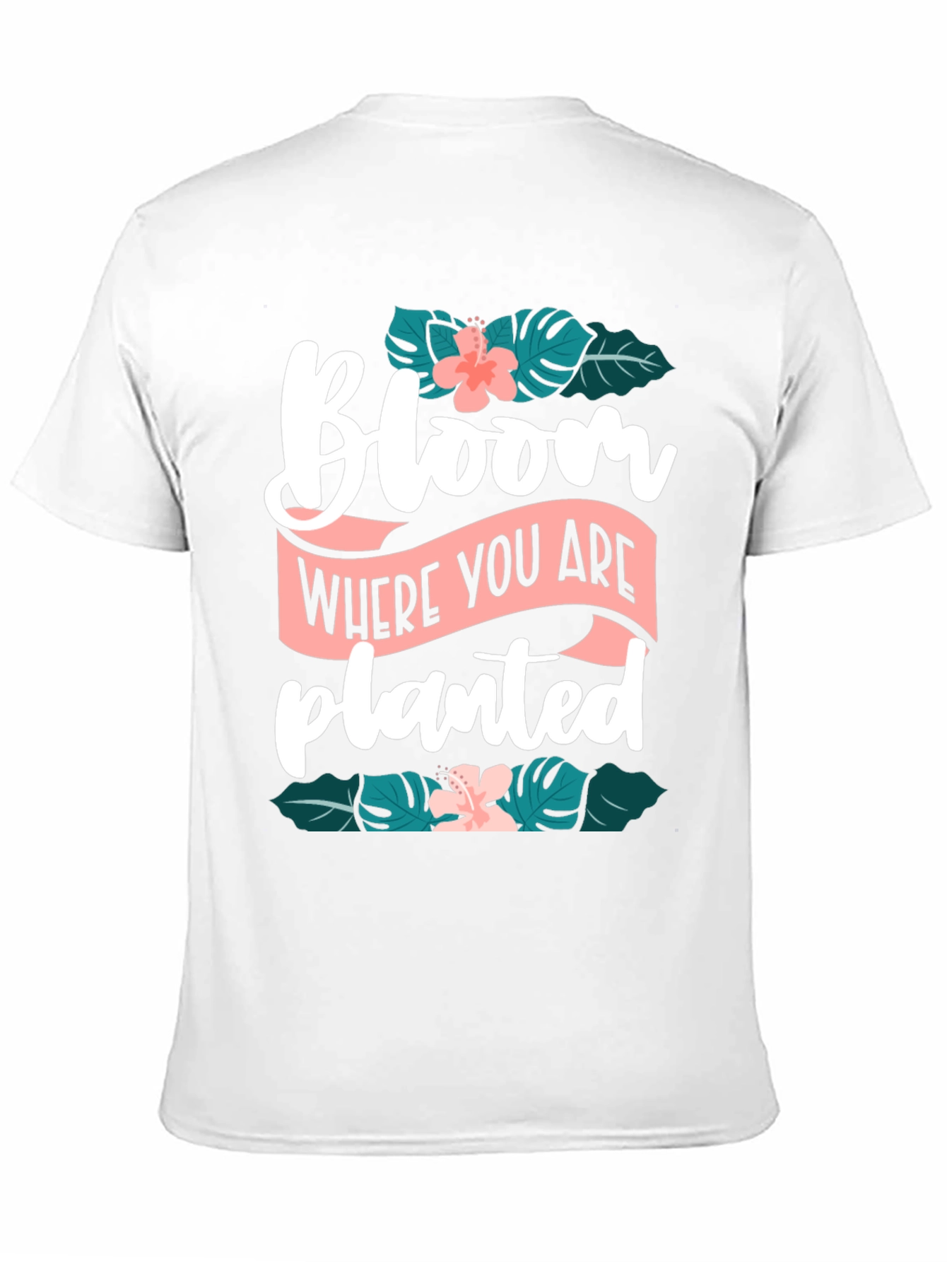 Black Bloom Where You Are Planted Graphic Tee view 11