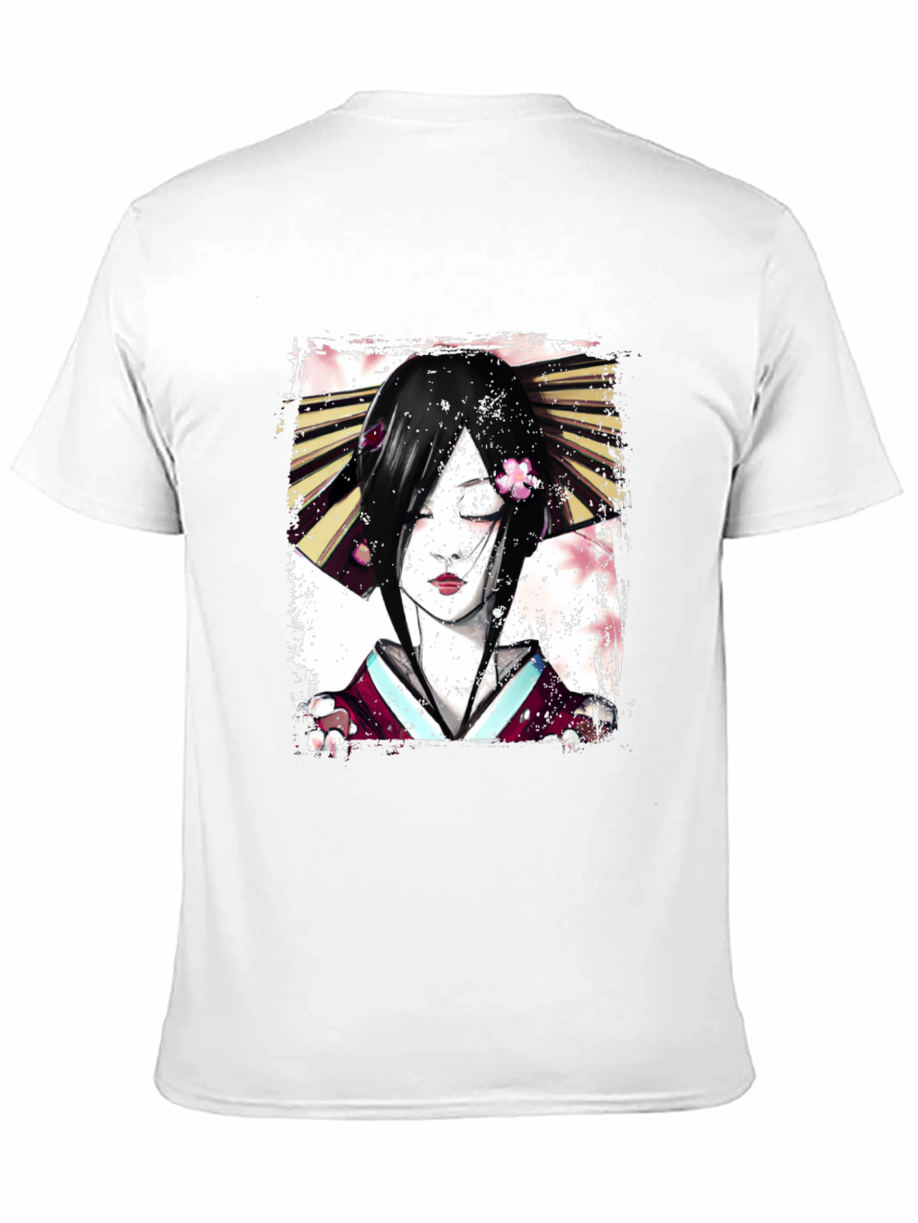 Geisha Graphic Tee - Japanese Art Shirt - 11