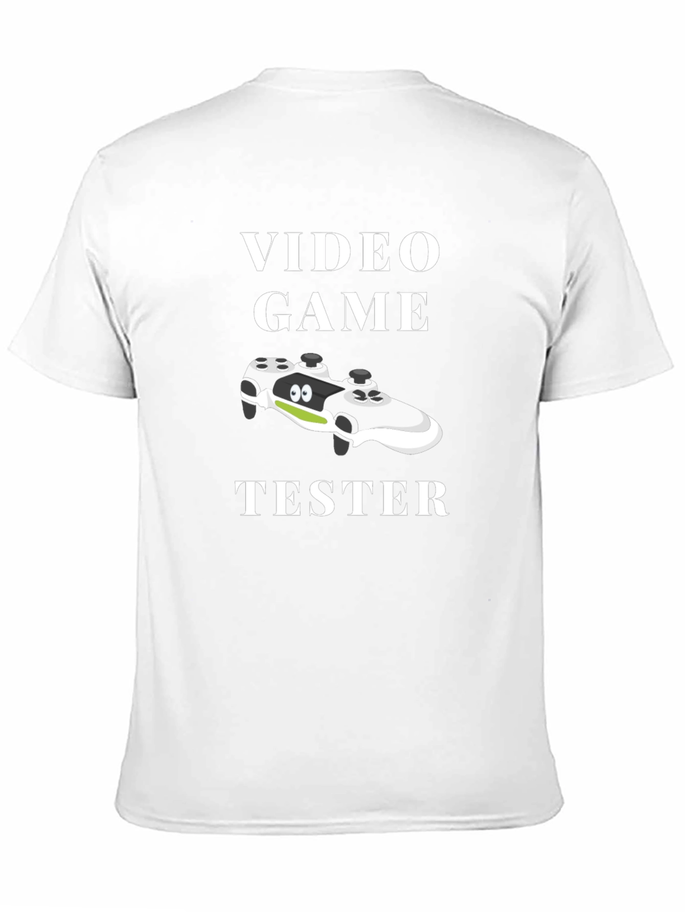 Black Video Game Tester Funny Gamer T-Shirt view 11