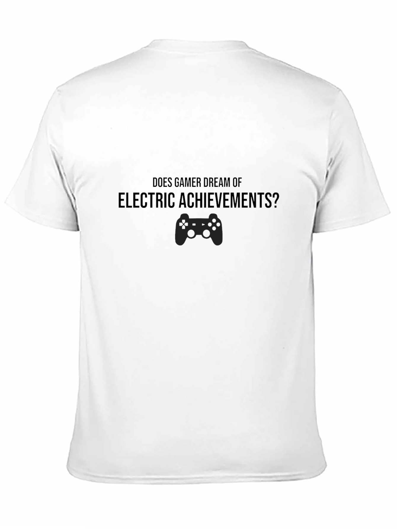 Black Gamer Dream Electric Achievement Black Tee view 11