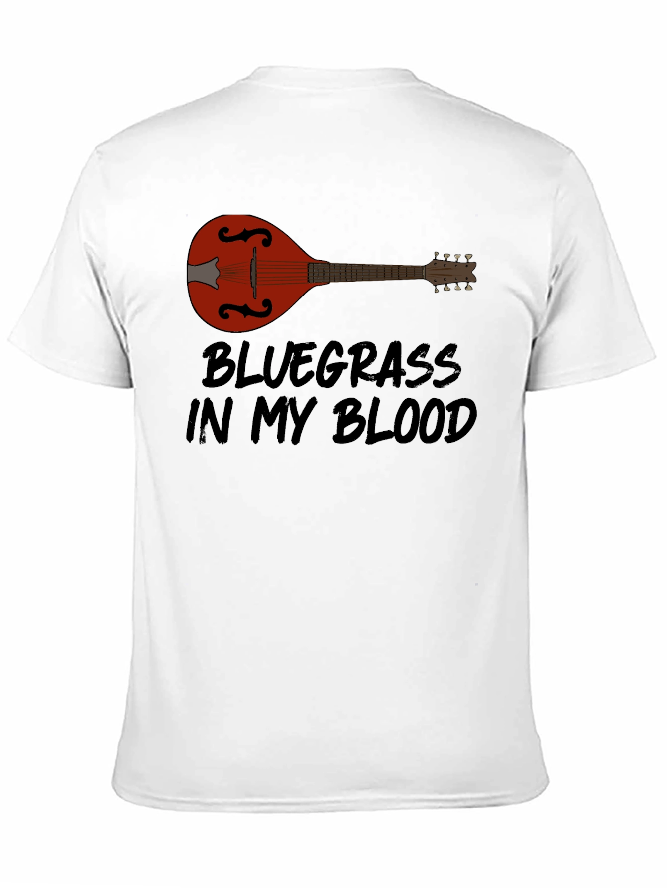 Black Bluegrass in My Blood T-Shirt - Music Lover Tee view 11