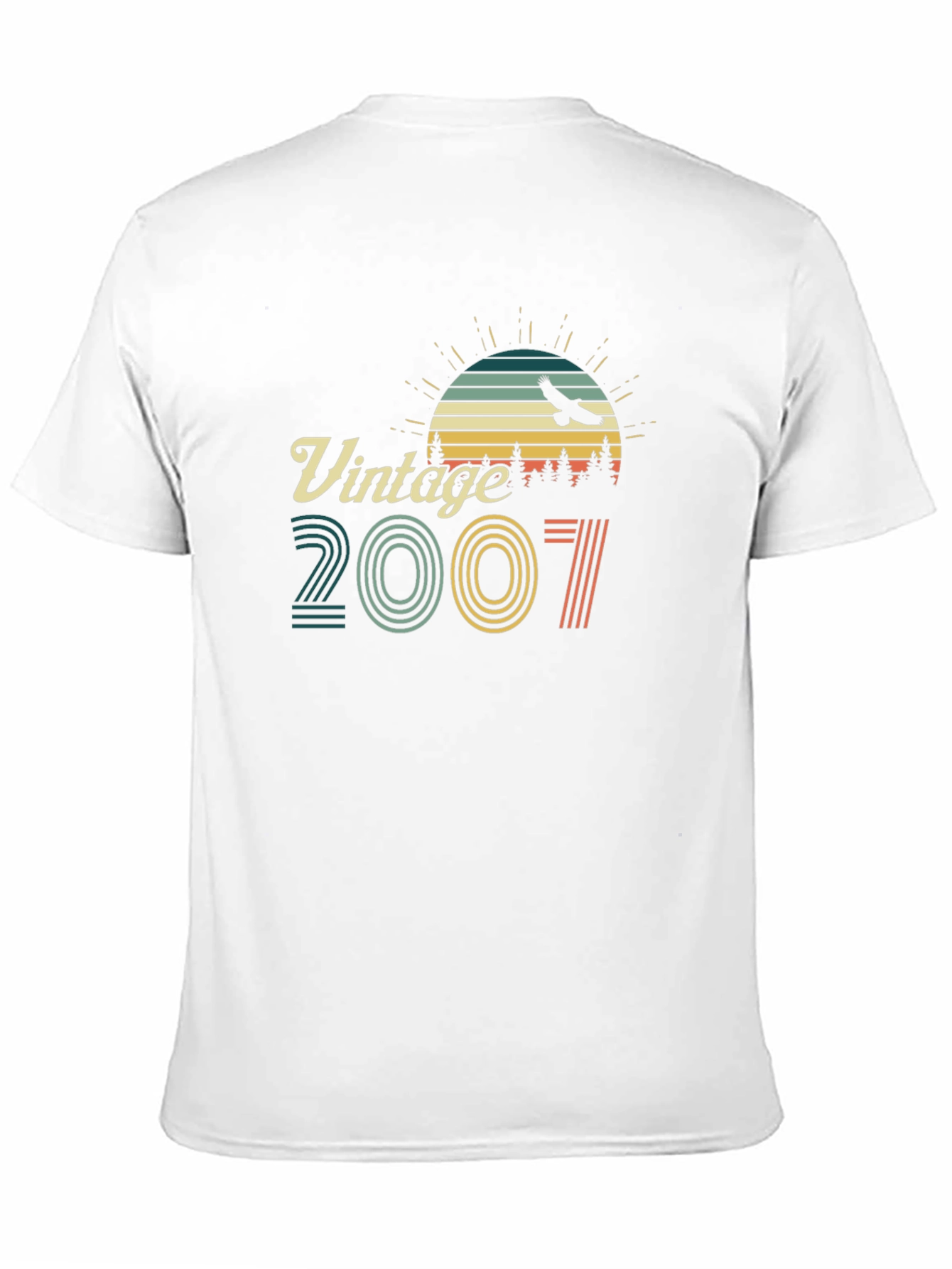 Black Vintage 2007 Graphic T-Shirt Retro Style view 11