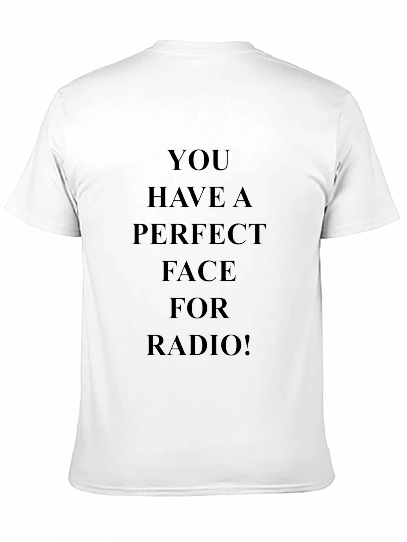 Black Perfect Face for Radio Graphic Tee view 11