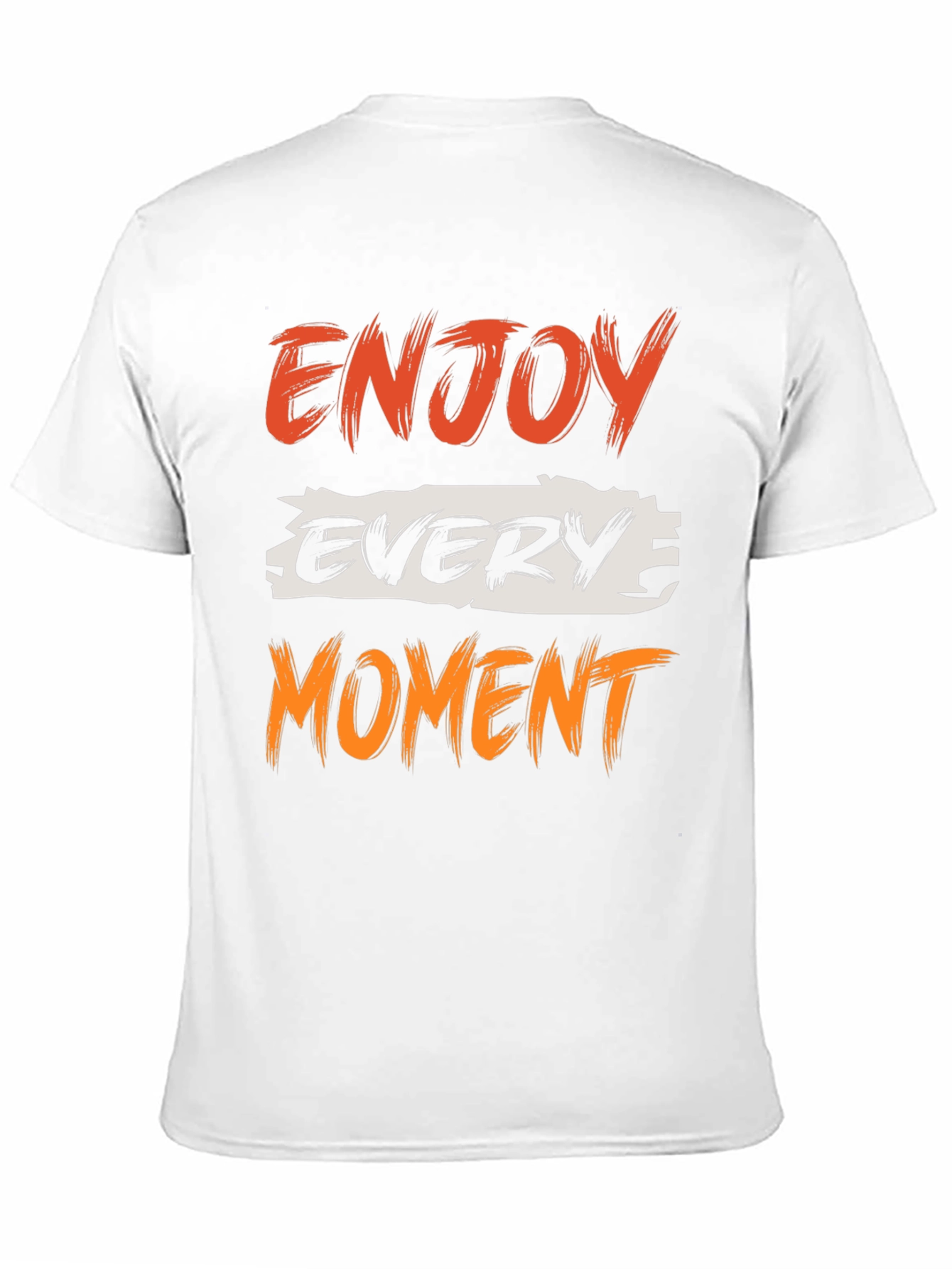 Black Enjoy Every Moment Graphic Tee - Black view 11