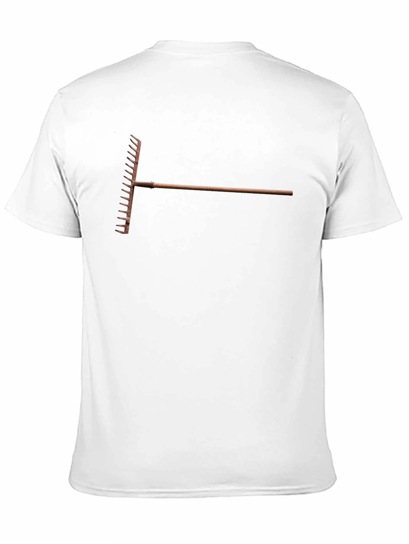 Black Rake Graphic T-Shirt - Unique Design, Casual Wear view 11