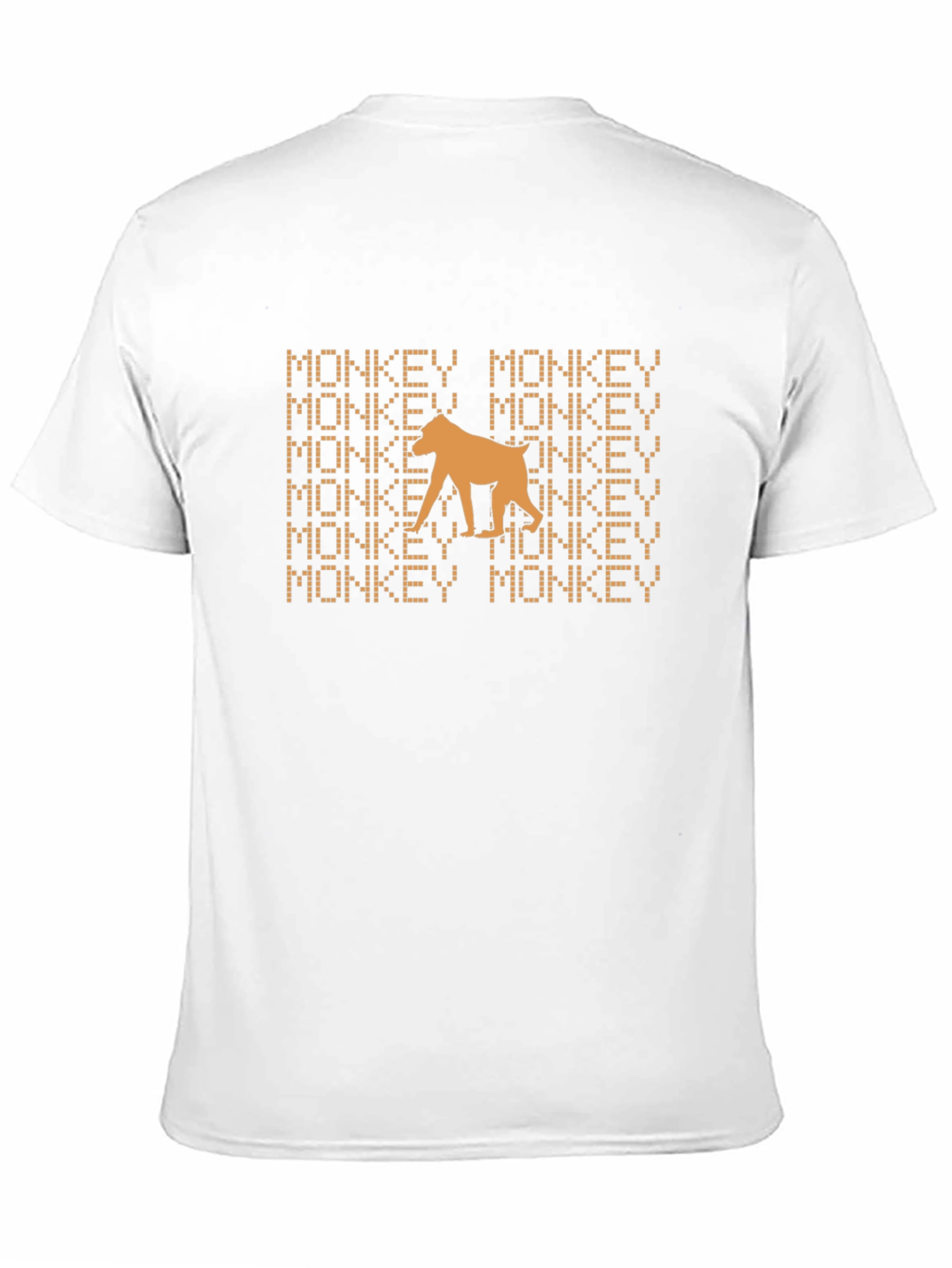 Black Monkey Graphic Tee - Black Cotton T-Shirt view 11