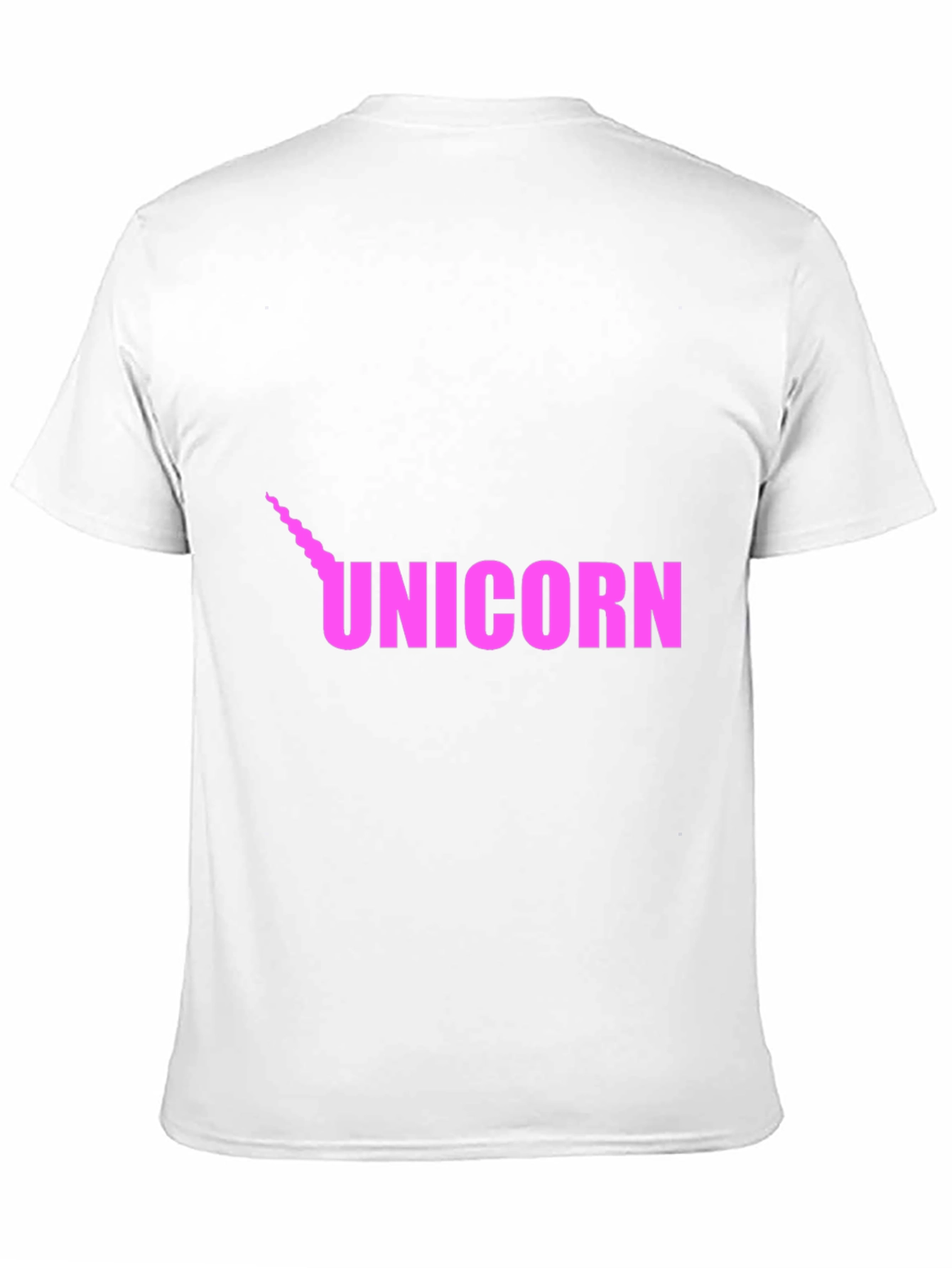 Black Unicorn Graphic Tee - Pink on Black view 11