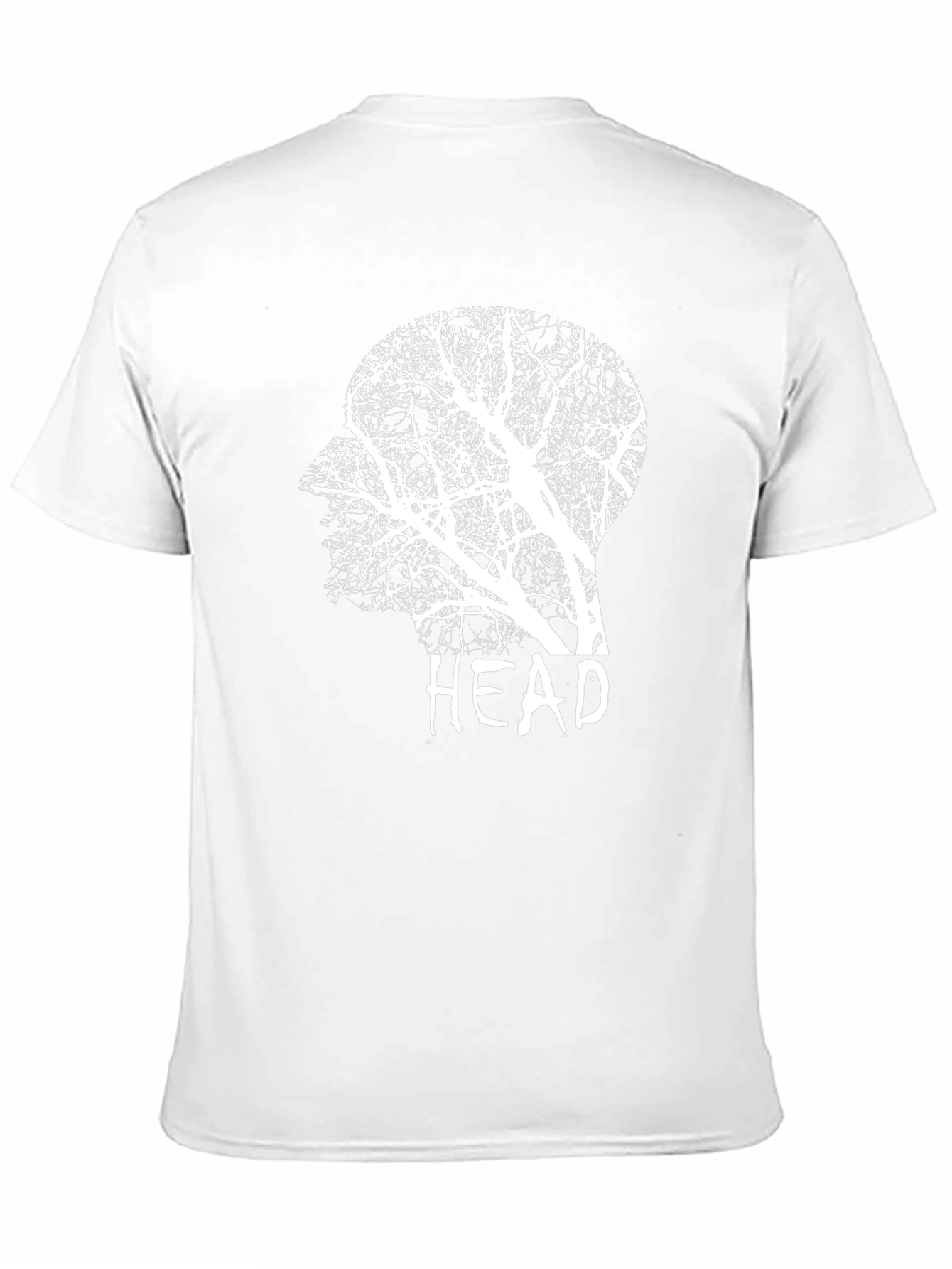 Black Tree Head Graphic Tee - Artistic Menswear view 11