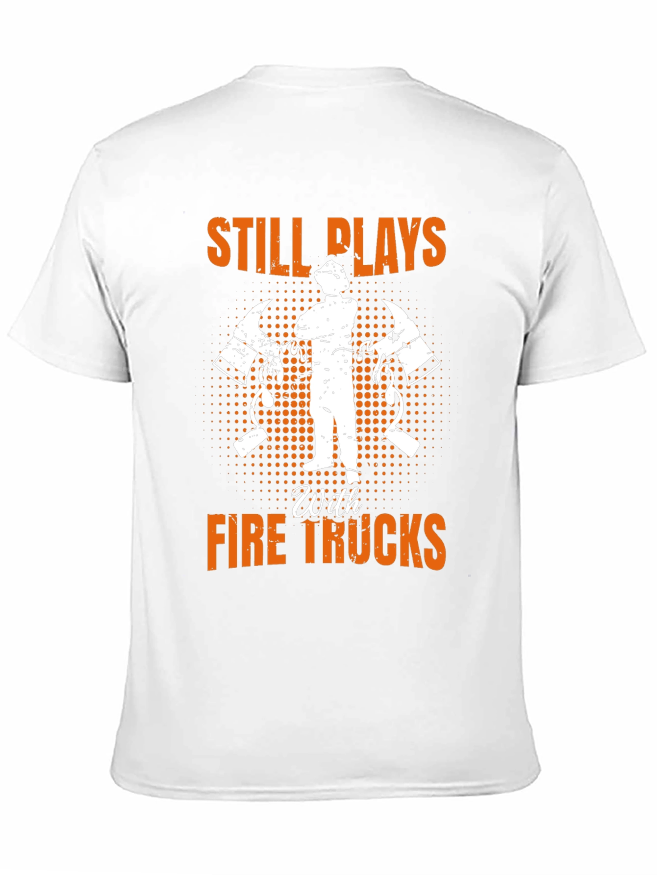 Black Firefighter Still Plays T-Shirt view 11