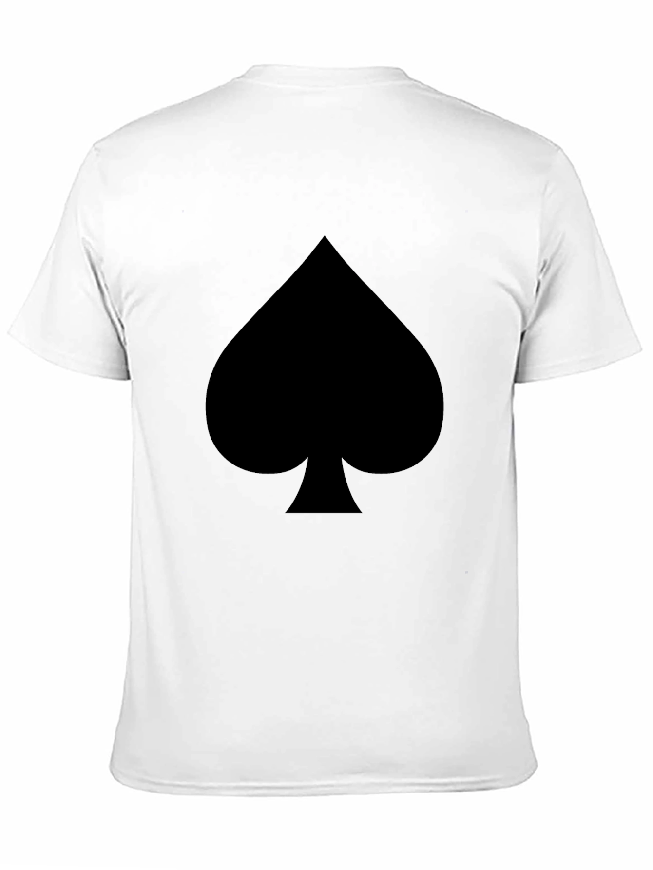 Black Spade Graphic Black T-Shirt view 11