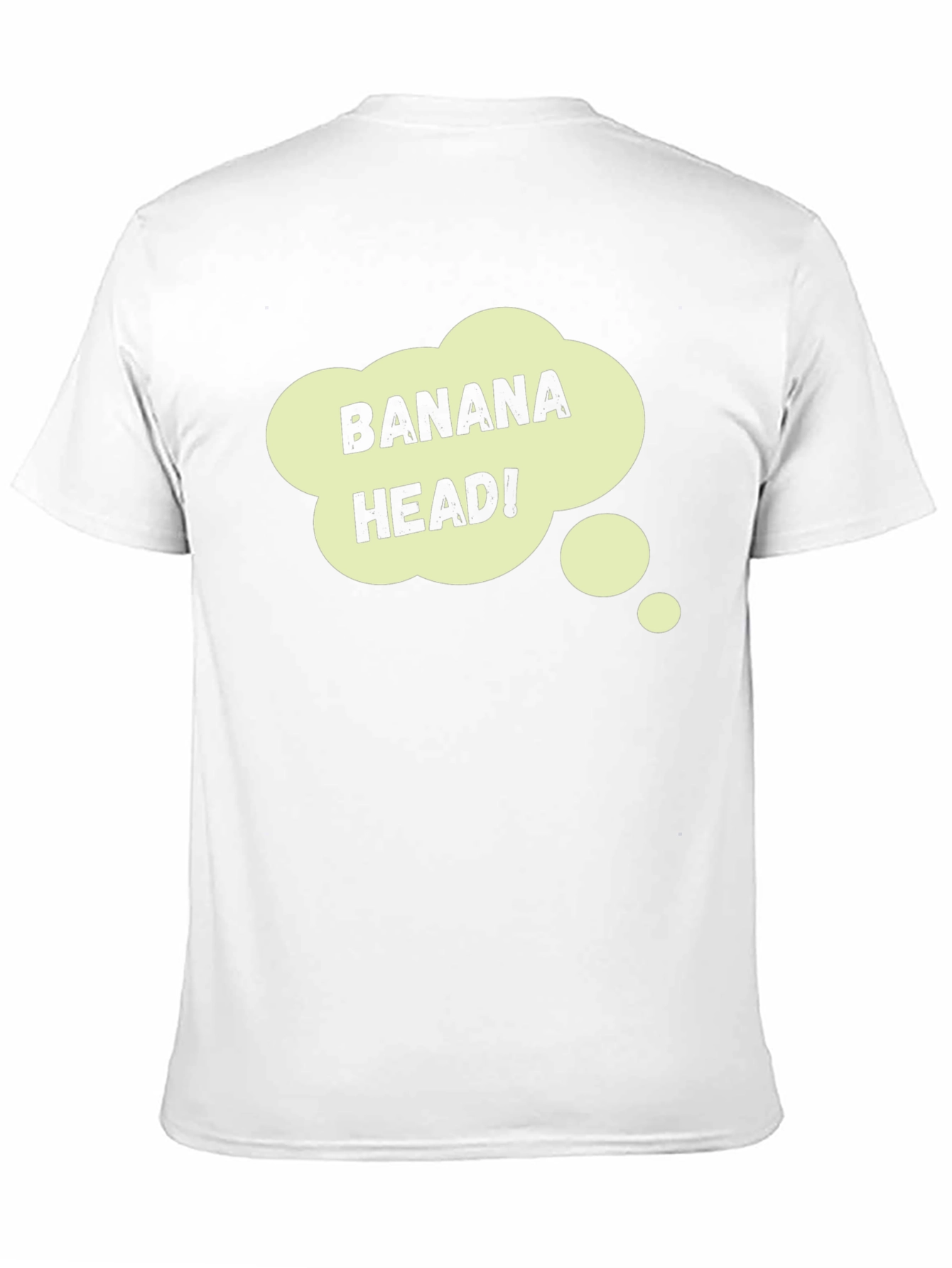 Black Banana Head Graphic T-Shirt - Funny Novelty Tee view 11