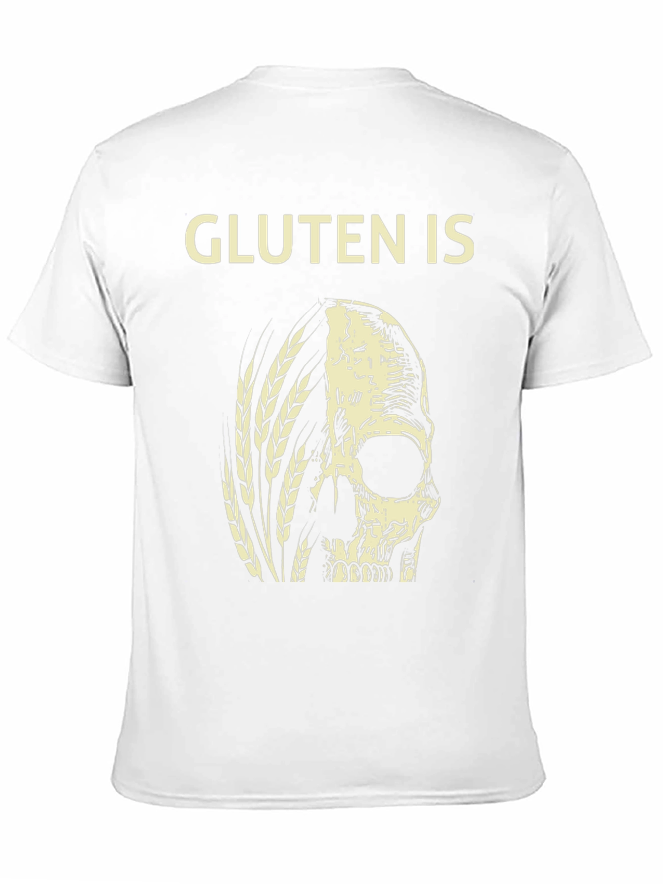 Black Gluten Is Death T-Shirt view 11