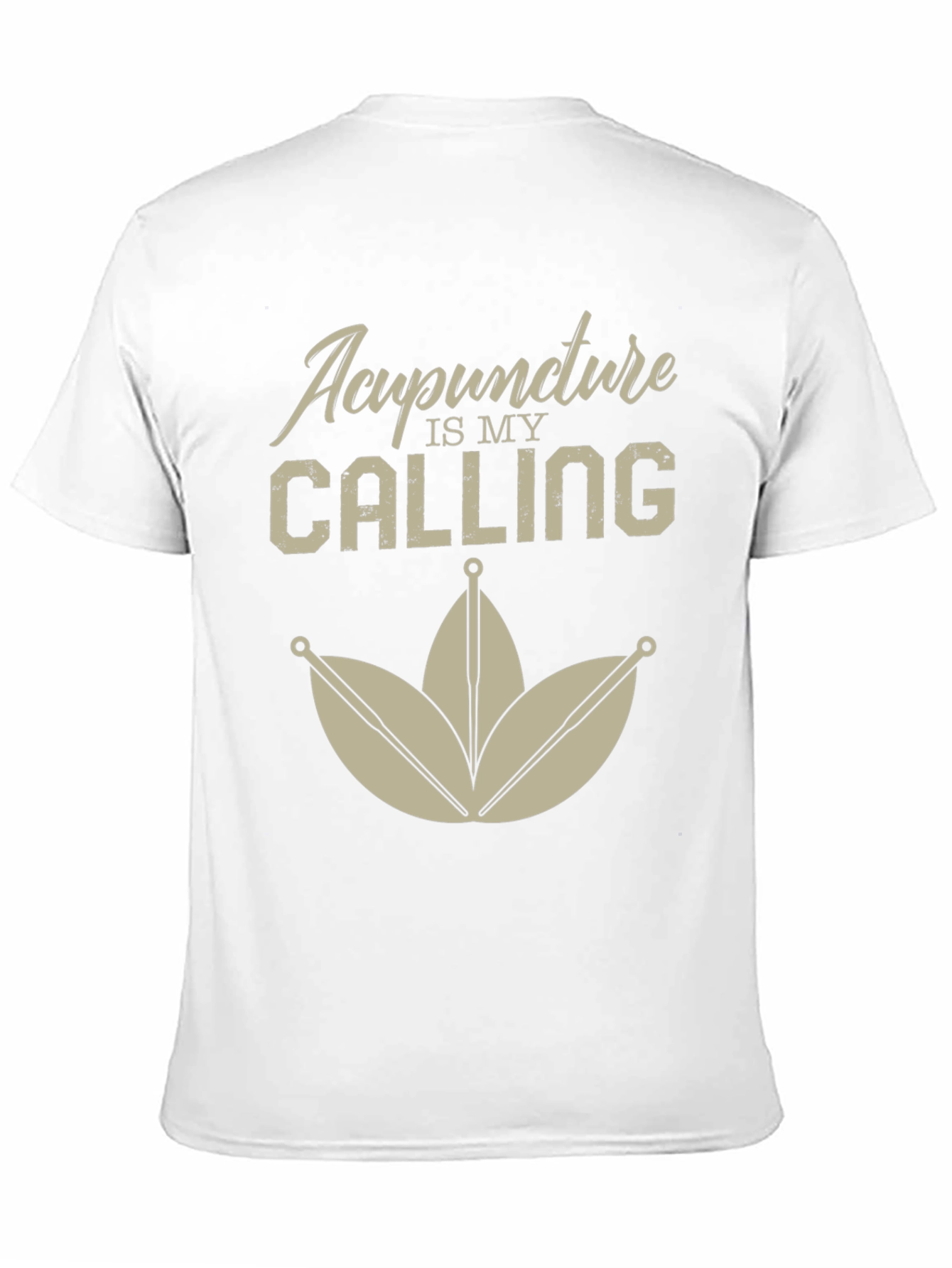 Black Acupuncture is My Calling Black T-Shirt view 11