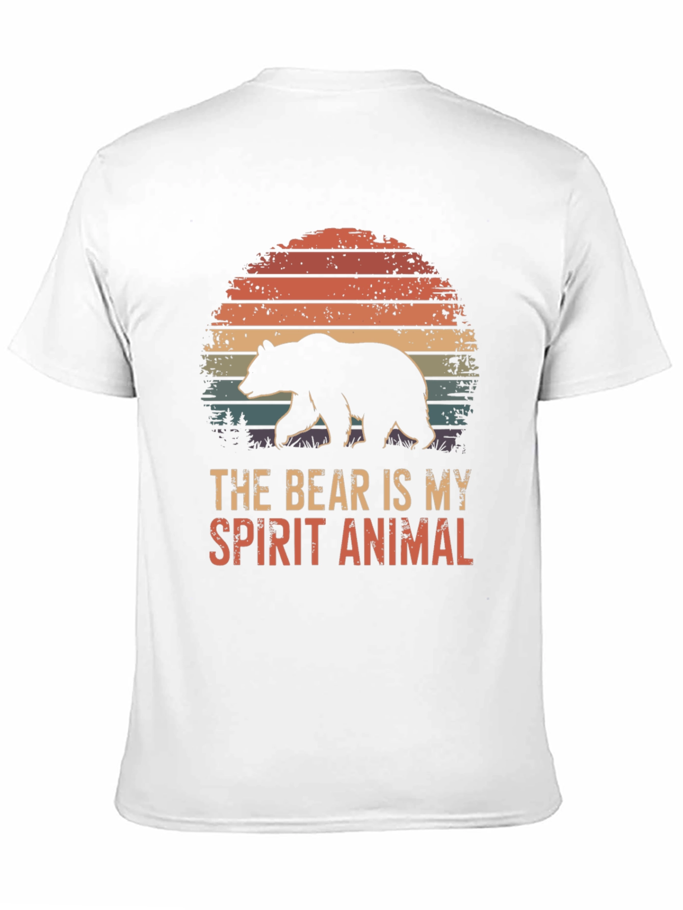 Black Bear Spirit Animal T-Shirt - Nature Inspired Graphic Tee view 11