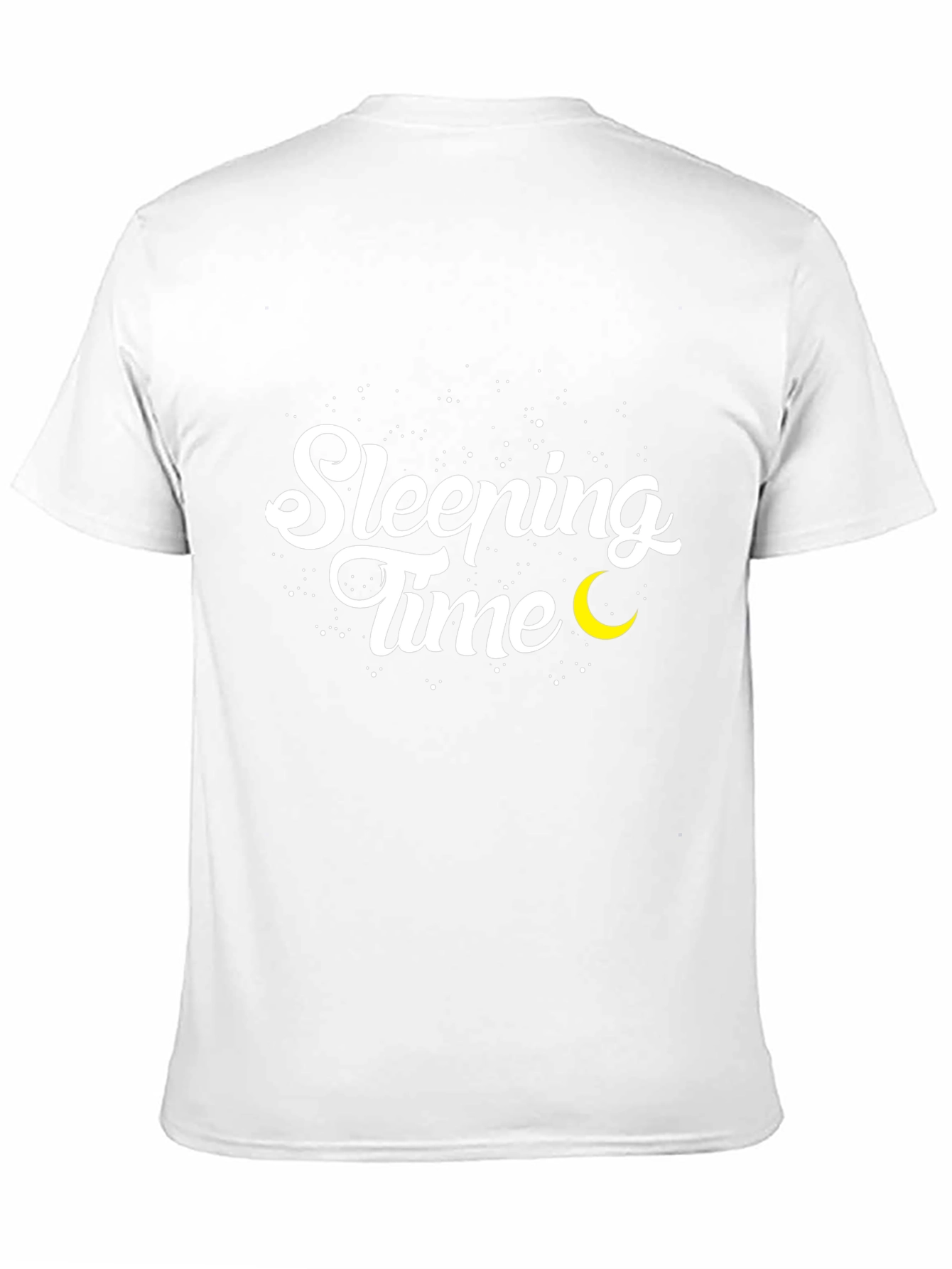 Black Sleeping Time Tee - Comfort and Style view 11