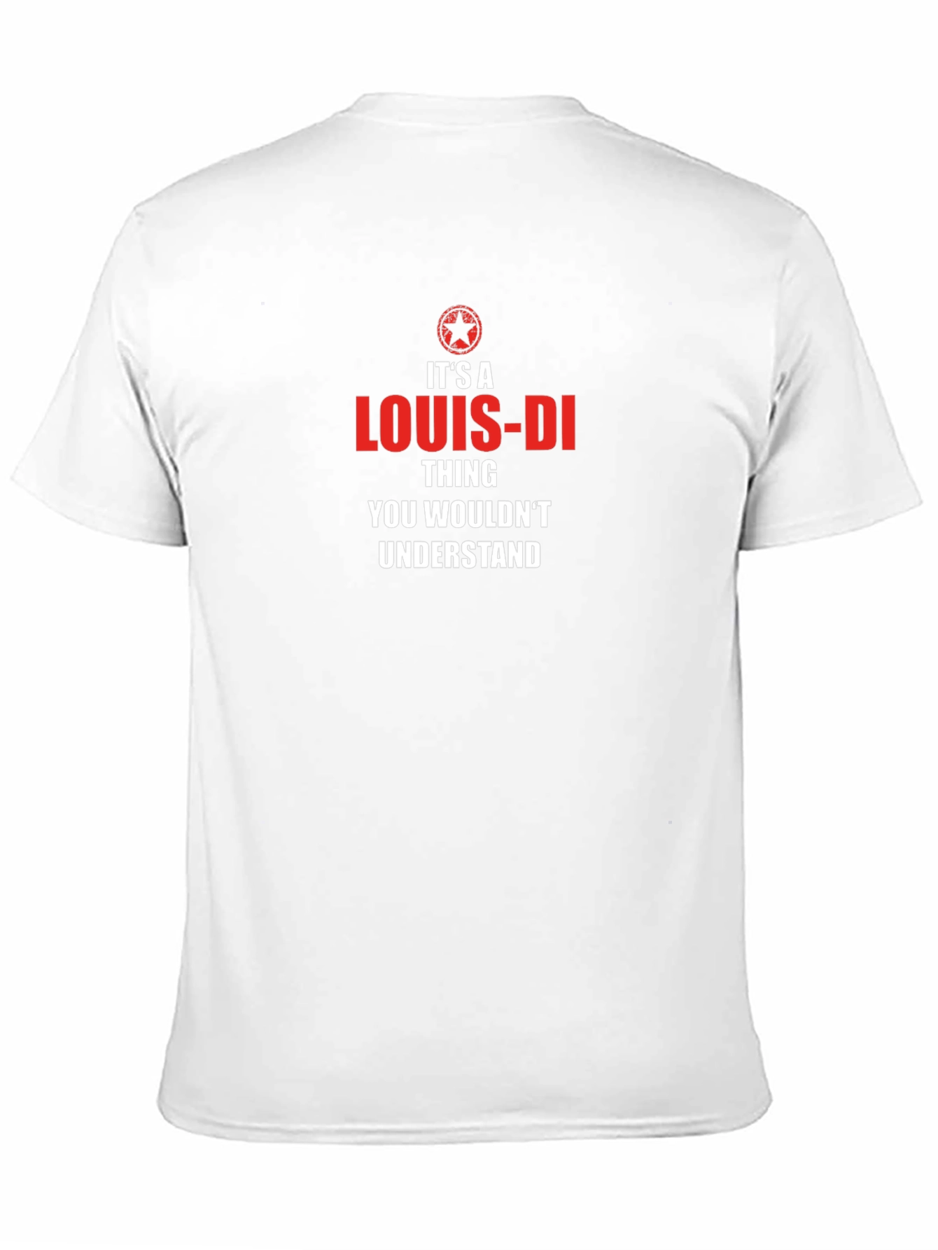 Black It's a Louis-Di Thing T-Shirt view 11