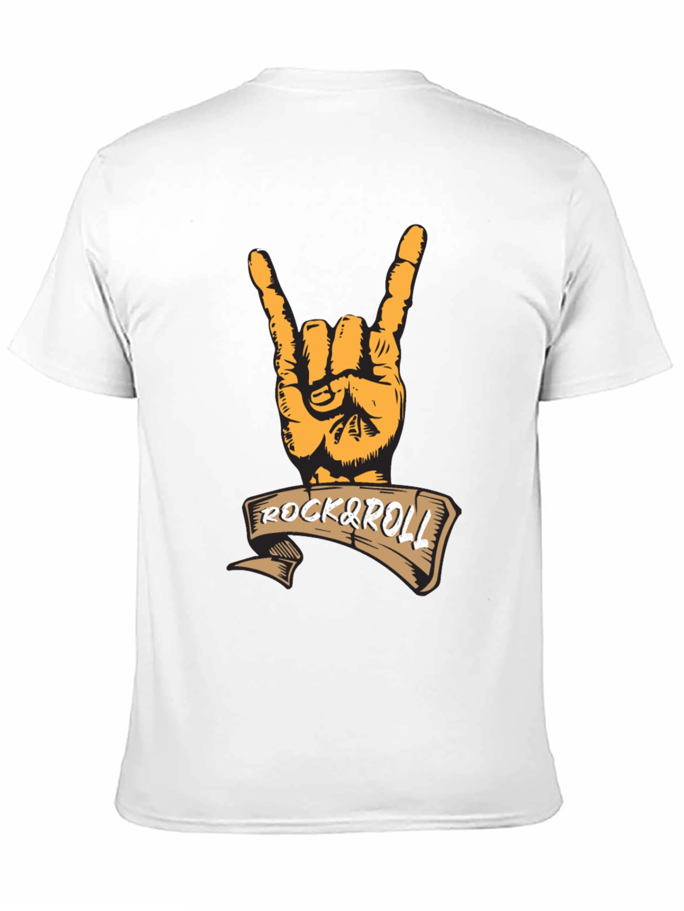 Black Rock & Roll Graphic T-Shirt - Black view 11