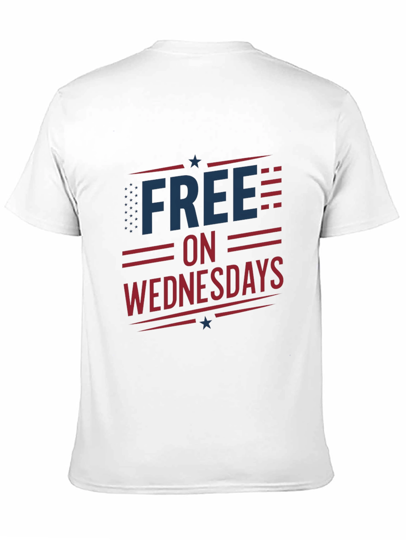 Black Free on Wednesdays T-Shirt view 11