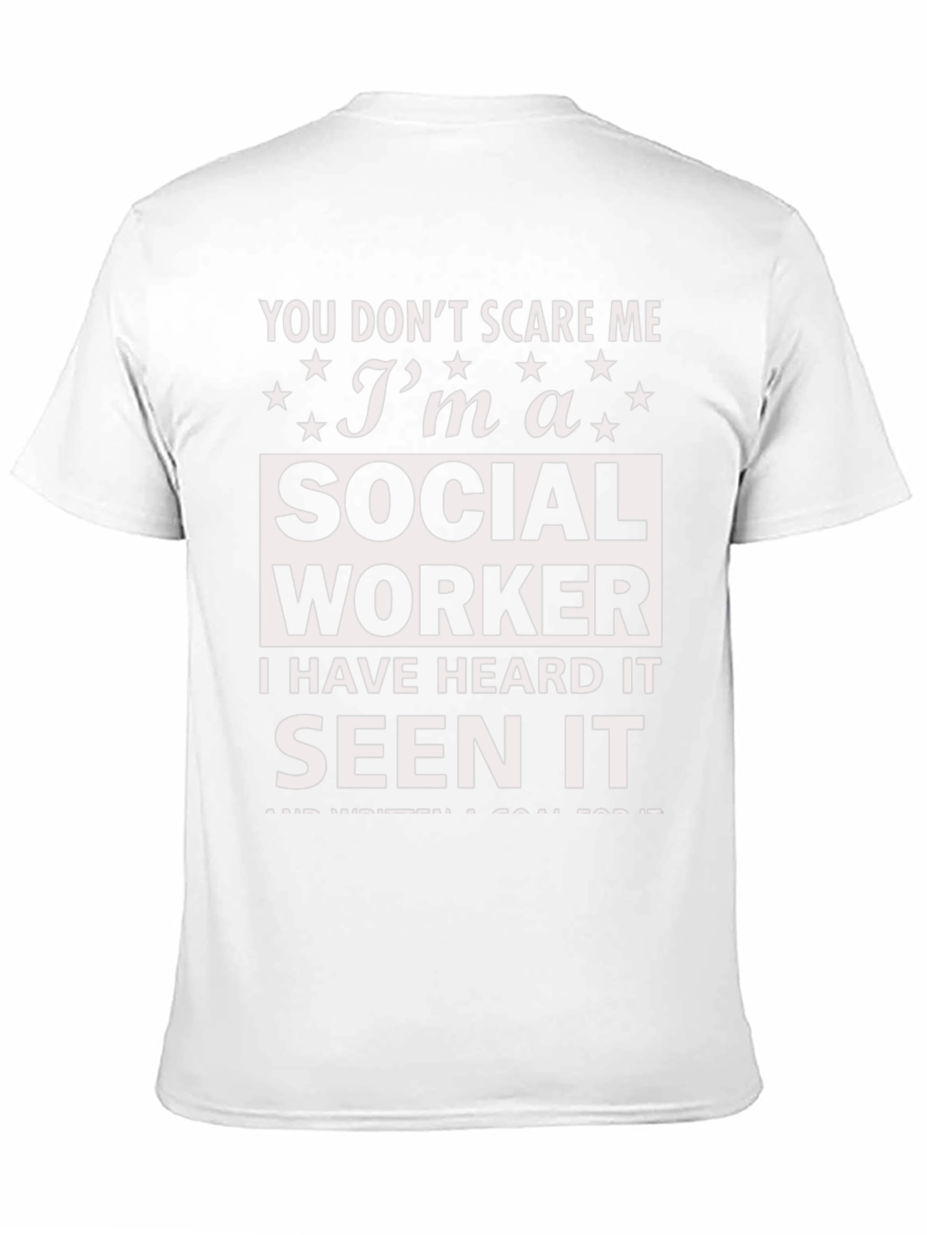 Black Social Worker Graphic T-Shirt - Funny Unisex Tee view 11