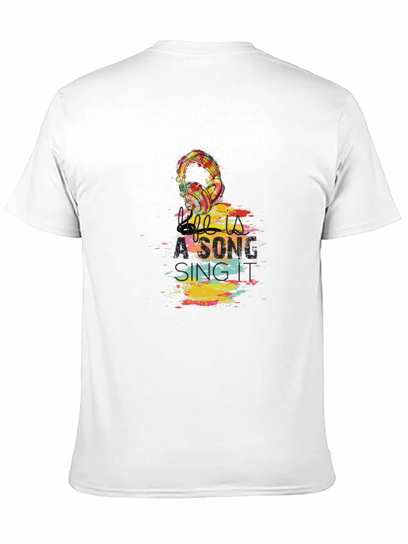 Black Music Lover's Graphic Tee - Listen to a Song view 11