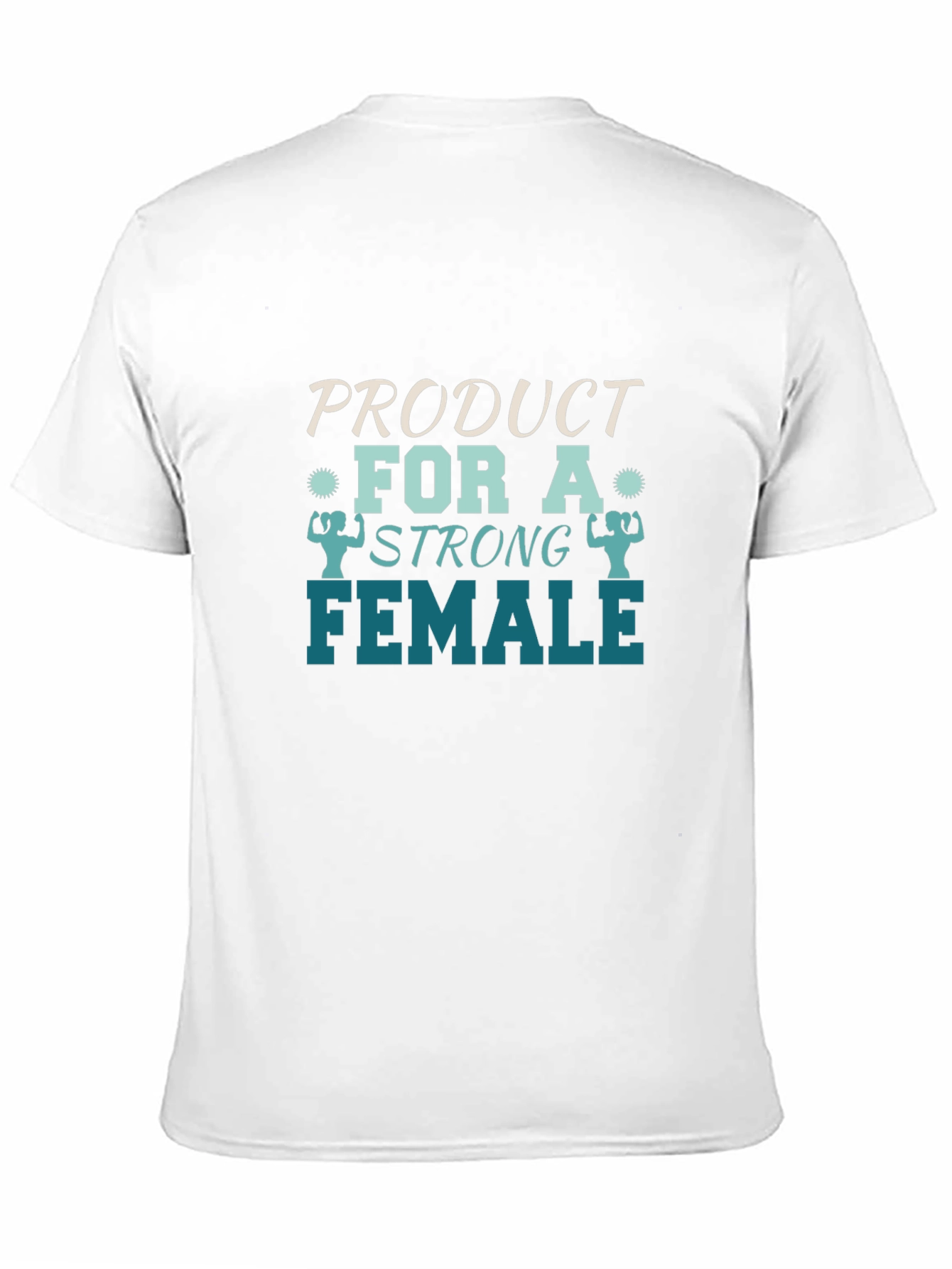 Strong Female Graphic Tee - Black Cotton - 11