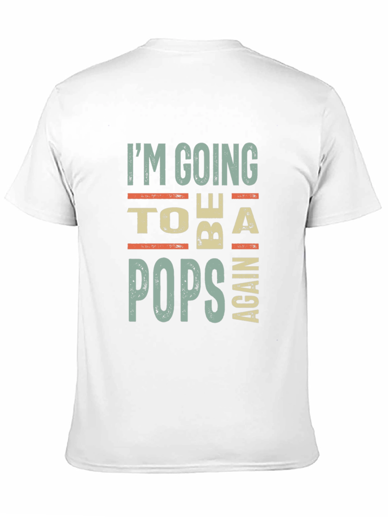 Black I'm Going to Be a Pops Again Graphic Tee view 11