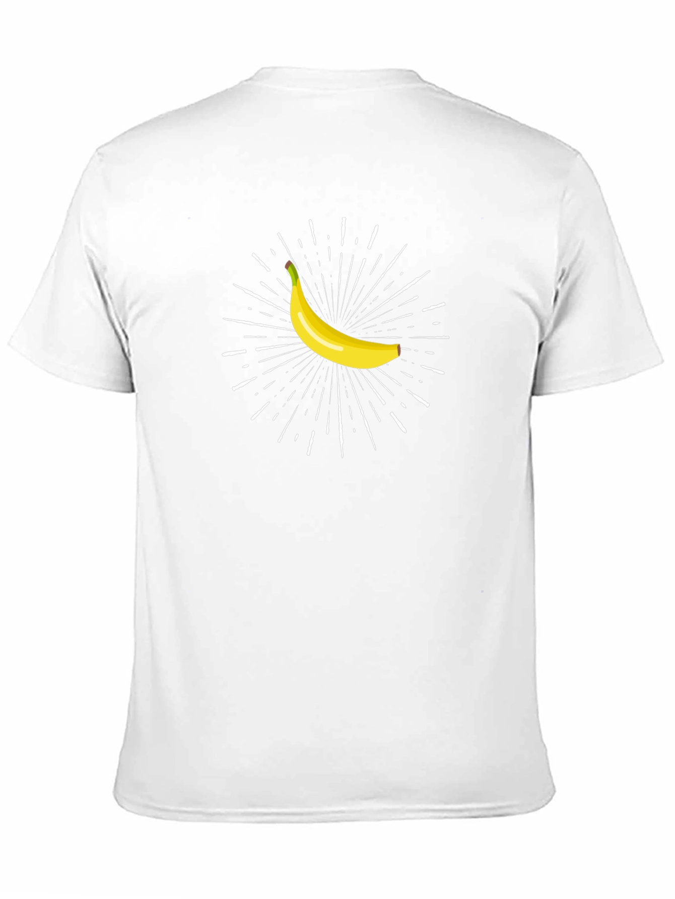 Black Banana Burst Graphic Tee - Black view 11