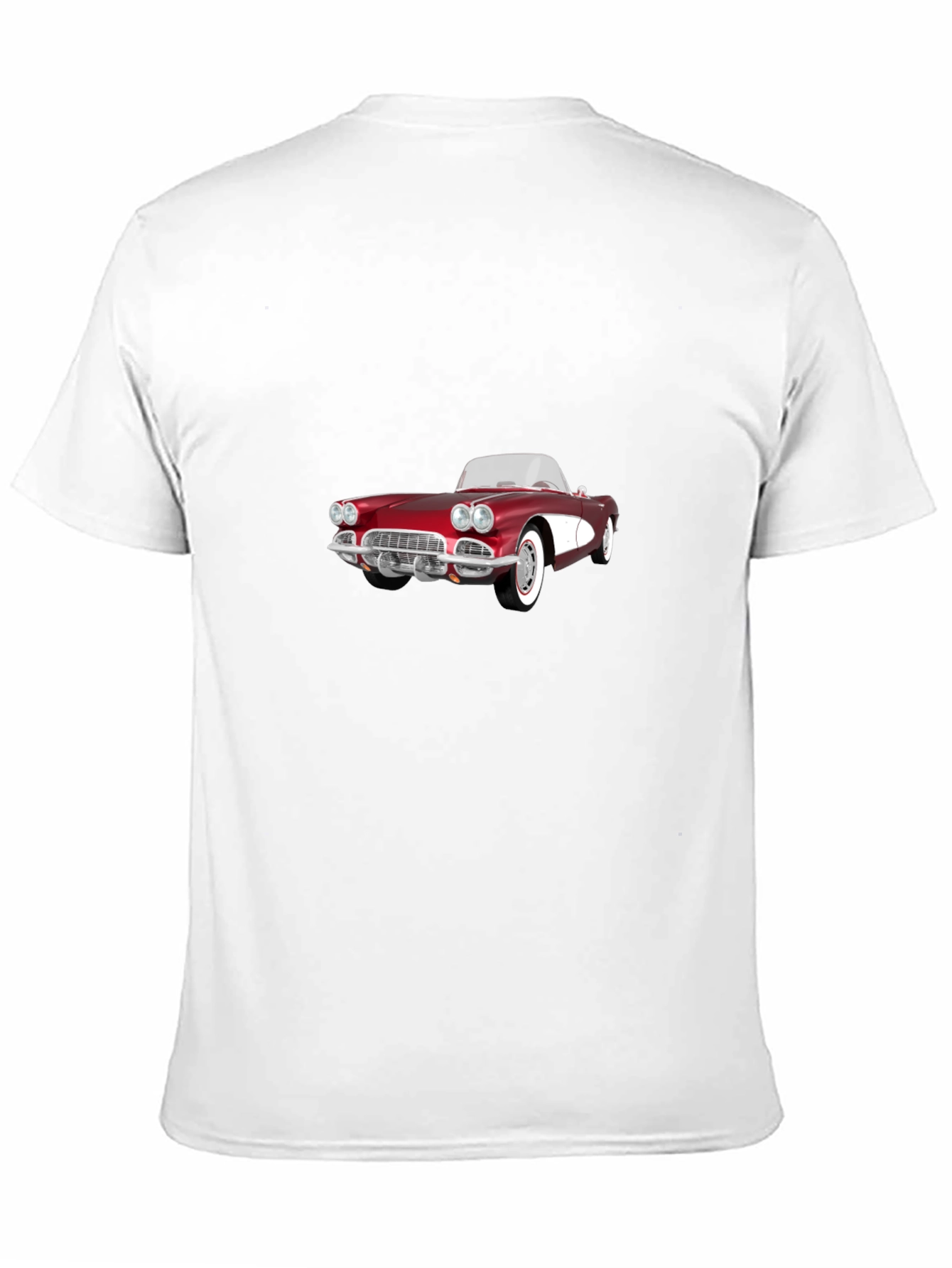 Black Classic Car Graphic Tee - Retro Style view 11
