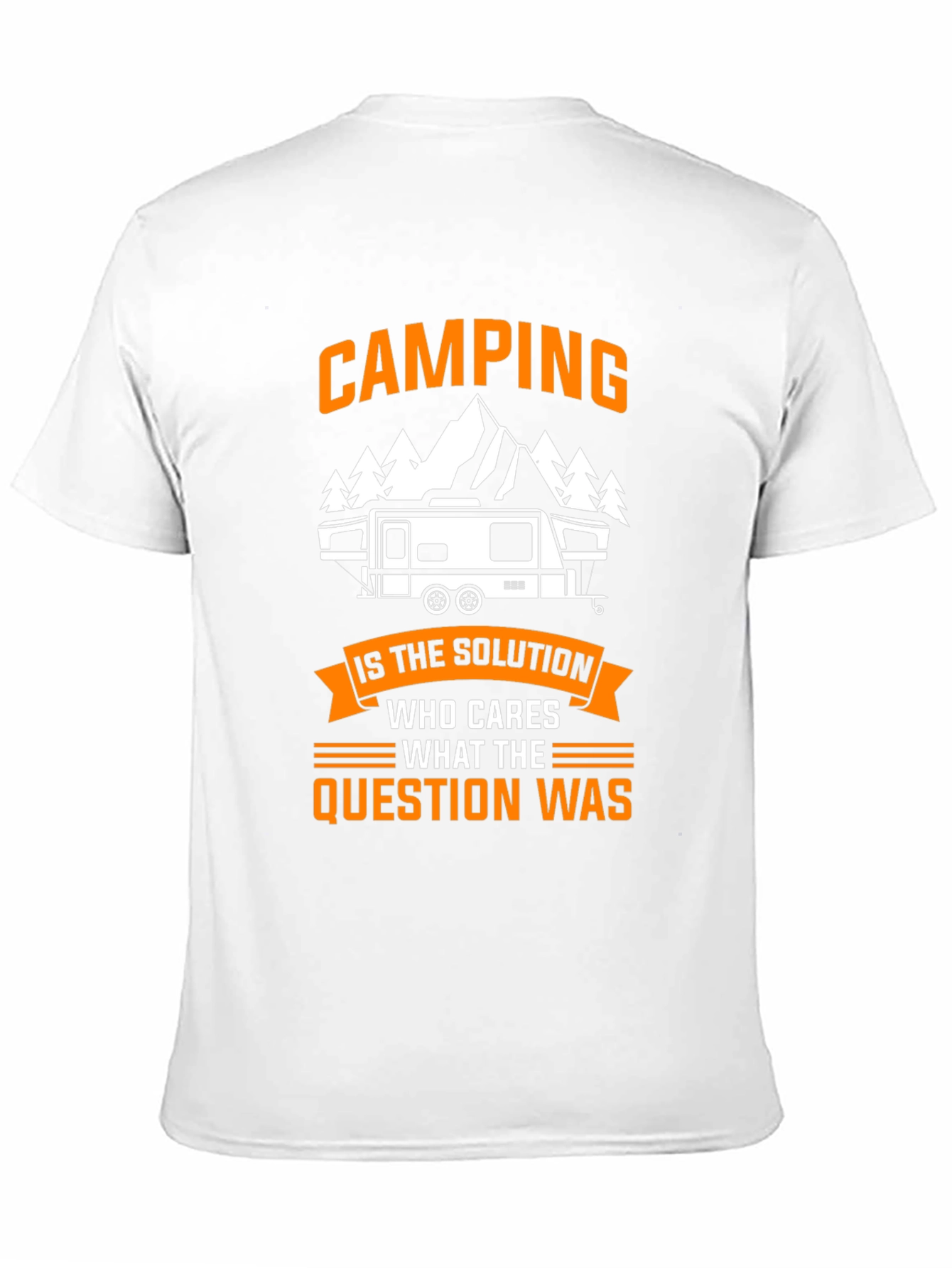Black Camping is the Solution Tee view 11