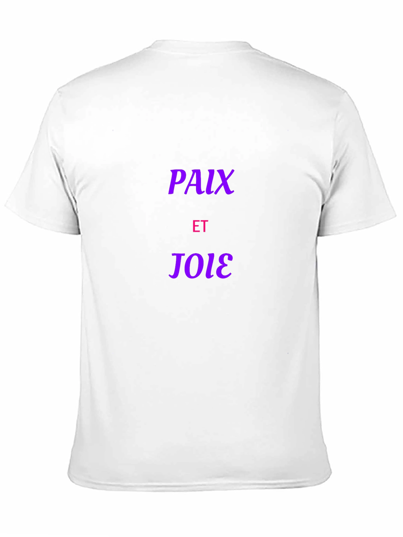 Black Paix Et Joie Graphic T-Shirt - Black view 11