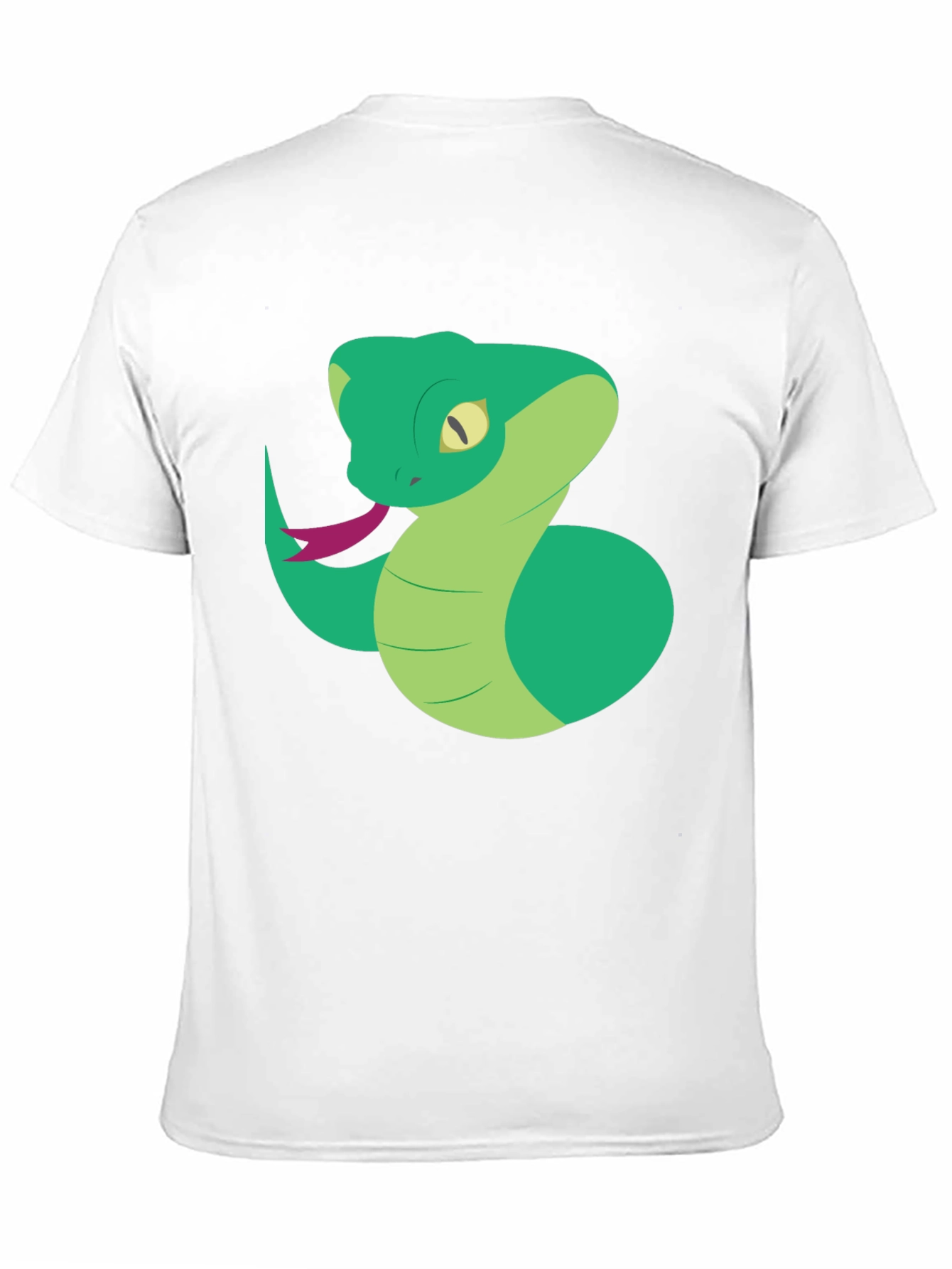 Black Snake Graphic T-Shirt - Black Casual Tee view 11