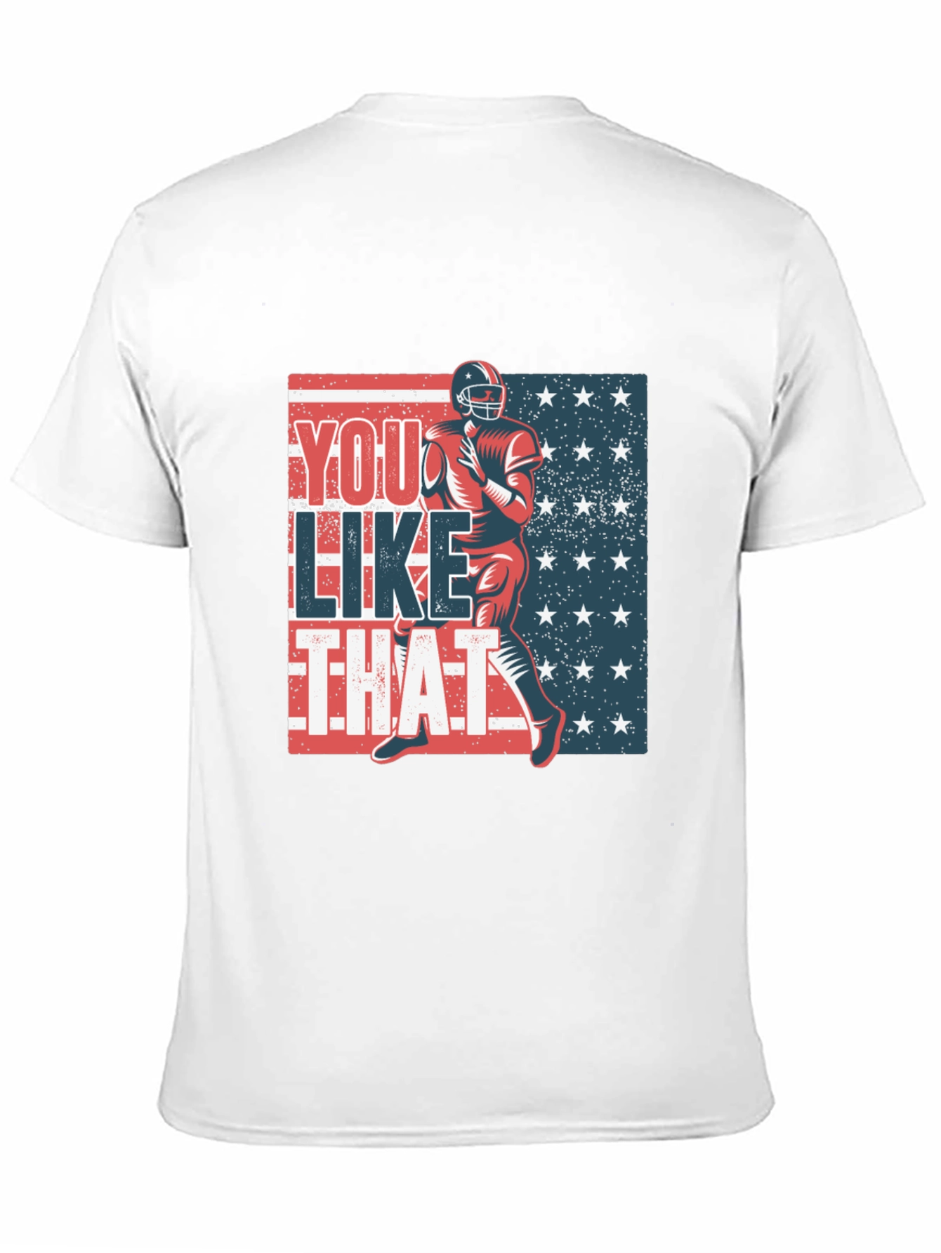 Black You Like That Football T-Shirt view 11