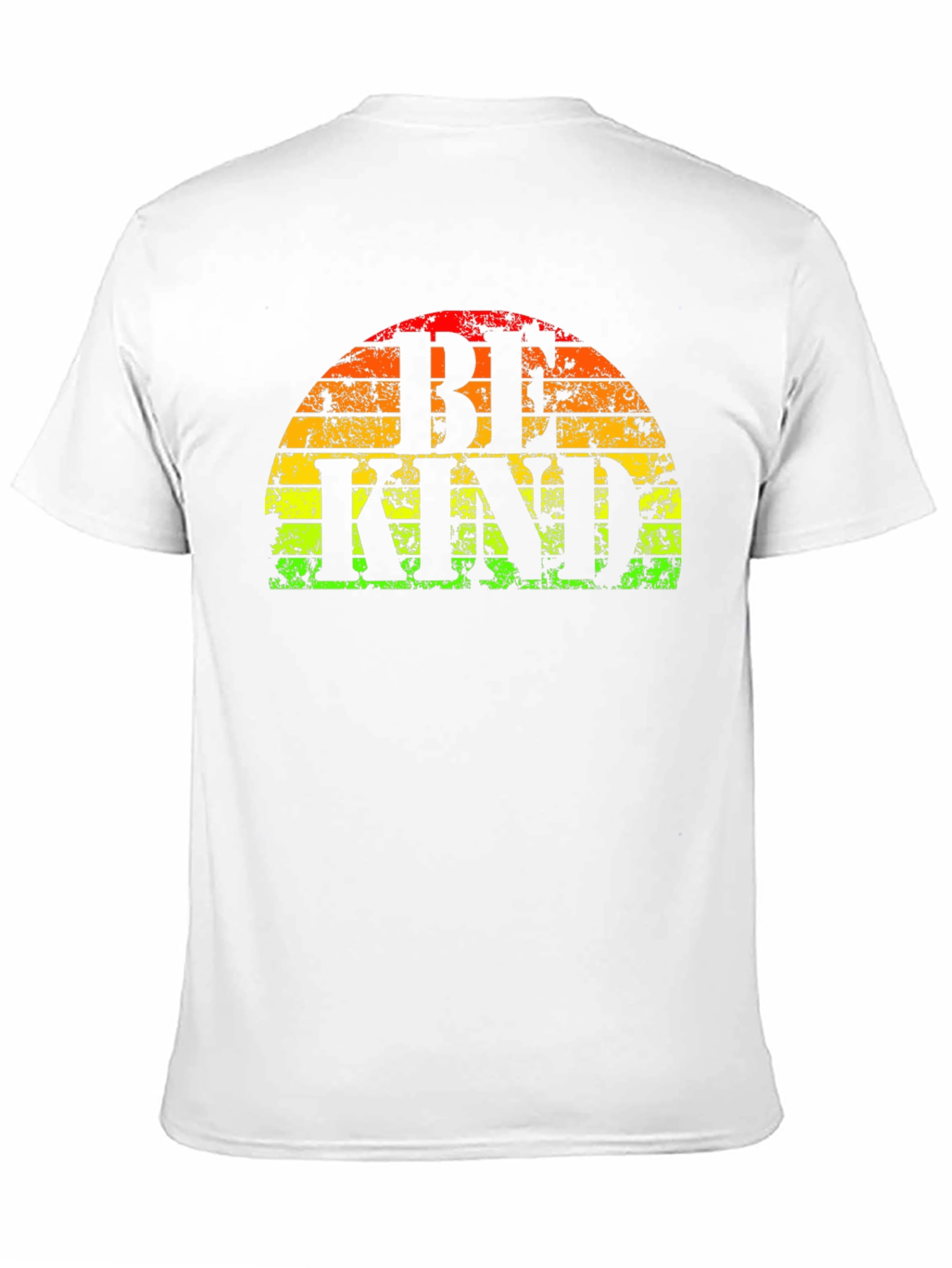 Black Be Kind T-Shirt - Retro Rainbow Graphic Tee view 11