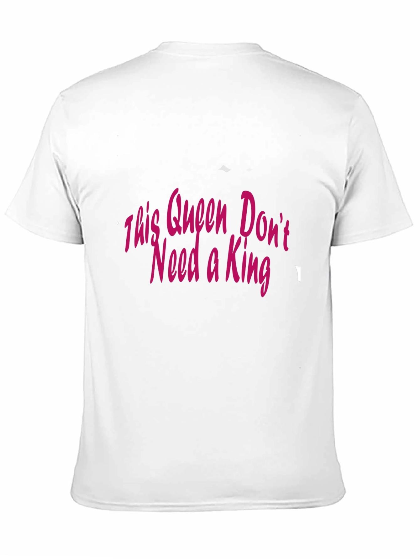 Black Queen Don't Need a King Tee - Black view 11