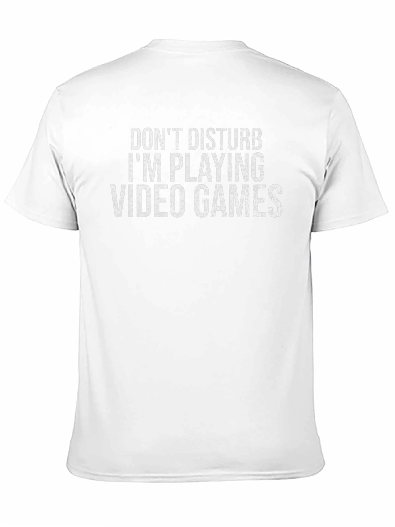 Black Don't Disturb Video Games T-Shirt view 11