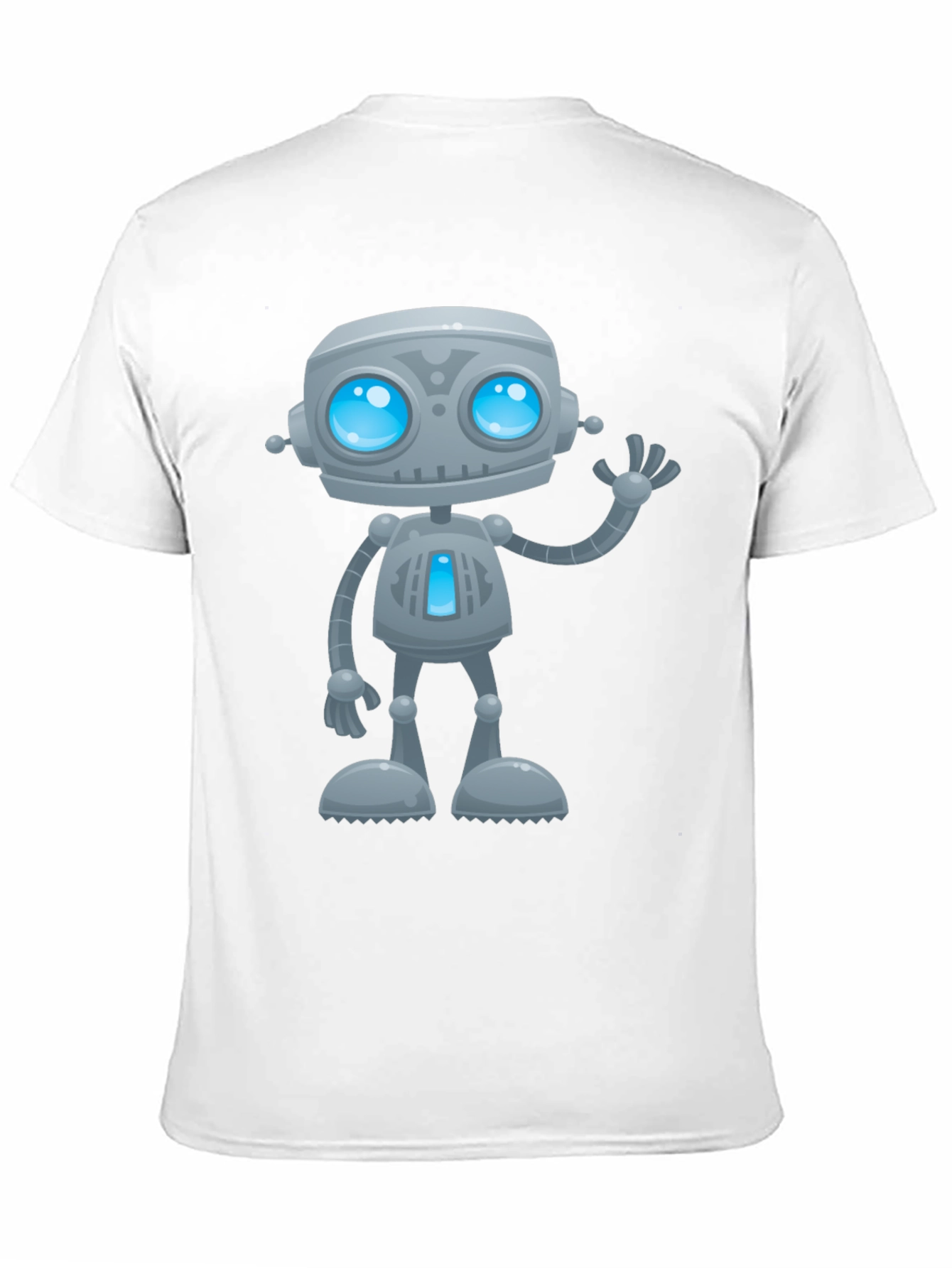 Black Robot Graphic T-Shirt view 11